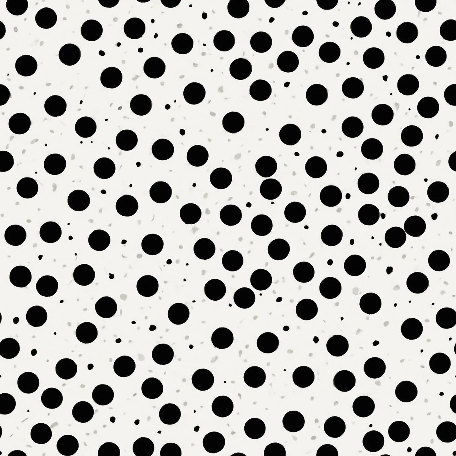 Black dots seamless pattern on a light color background #29198