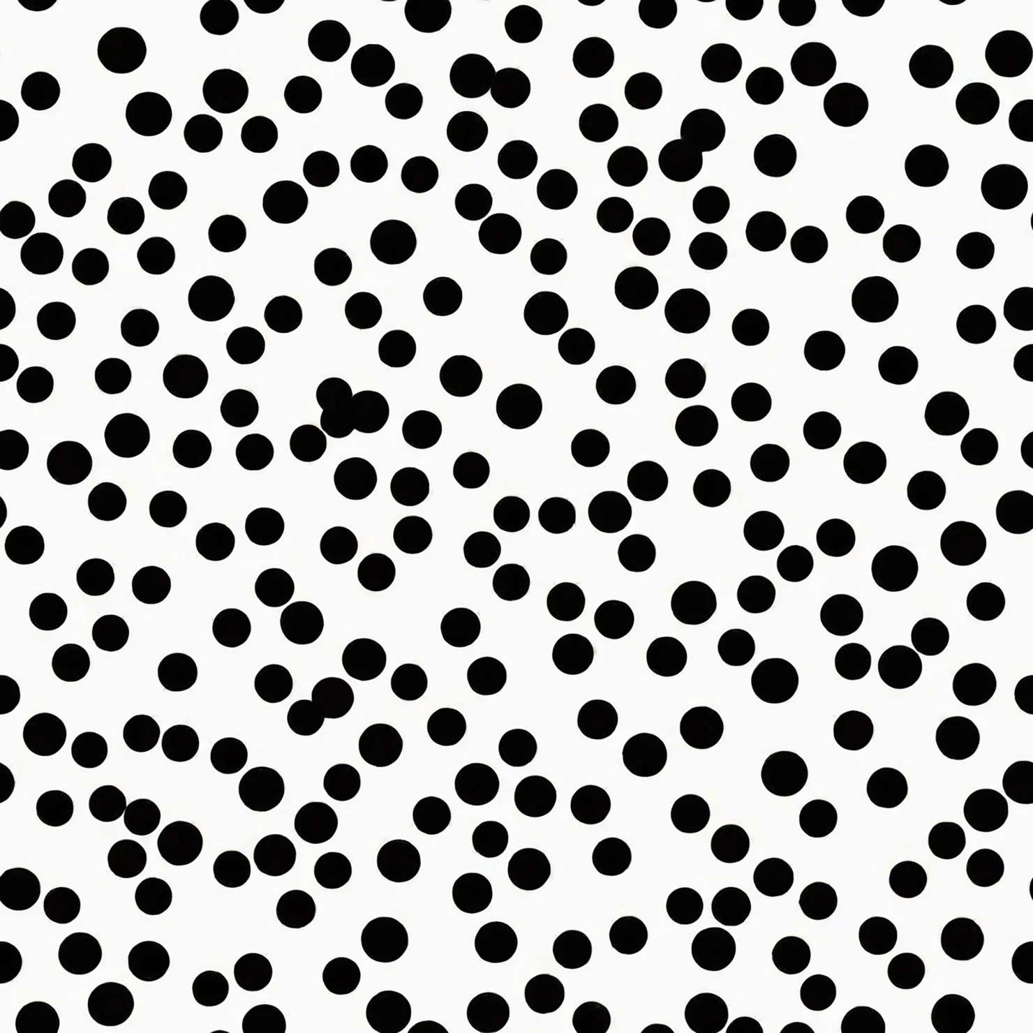 Black dots seamless pattern on a light color background #29203