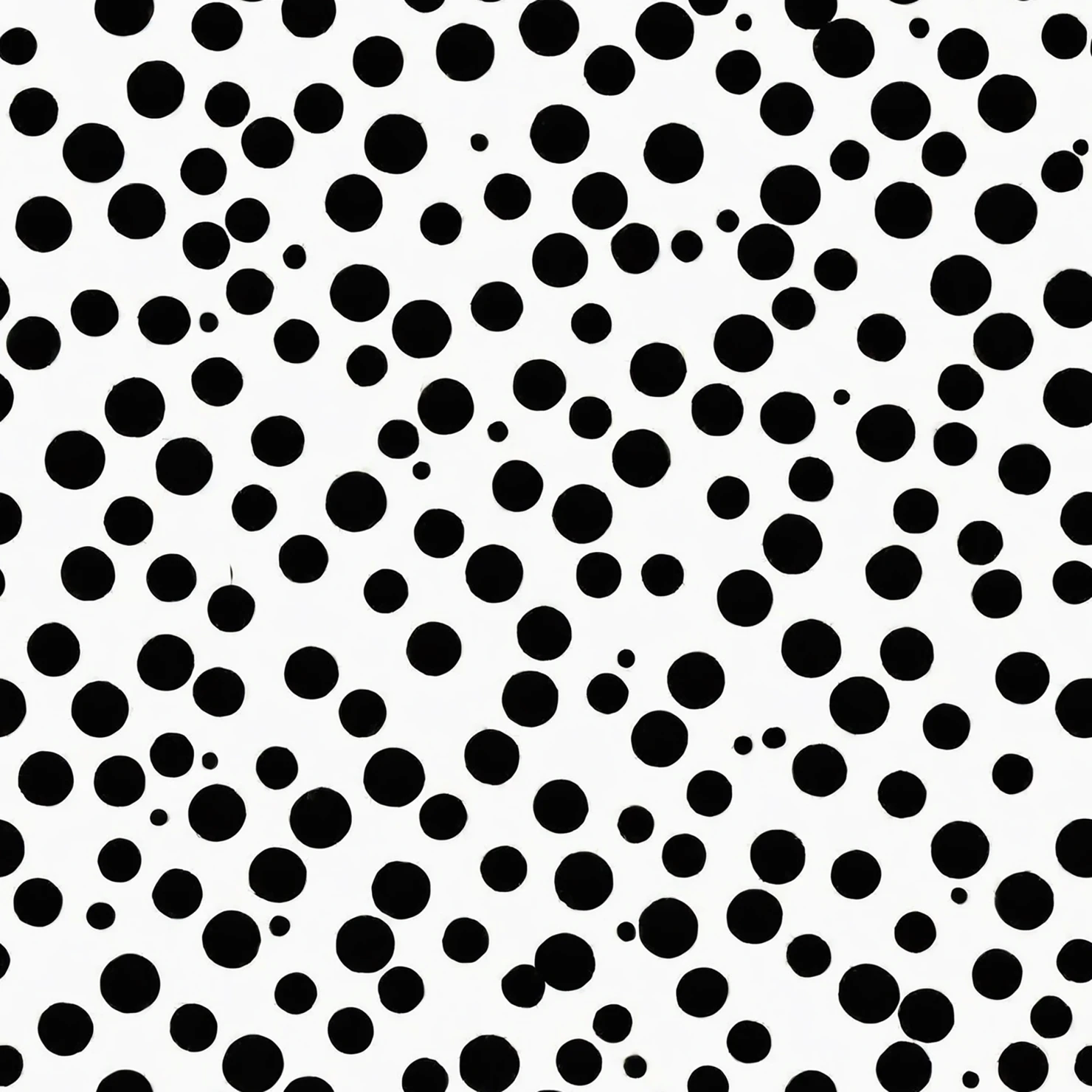 Black dots seamless pattern on a light color background #29213