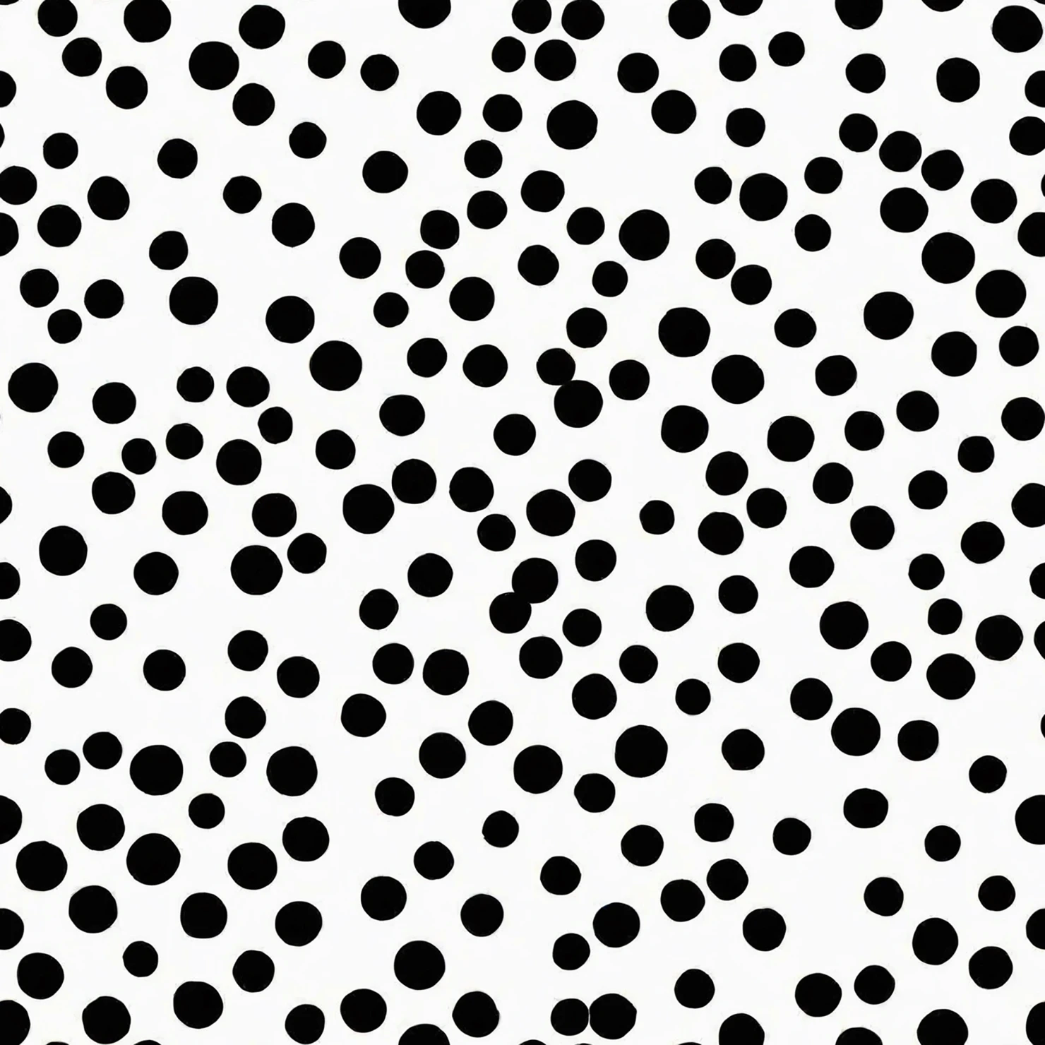 Black dots seamless pattern on a light color background #29214