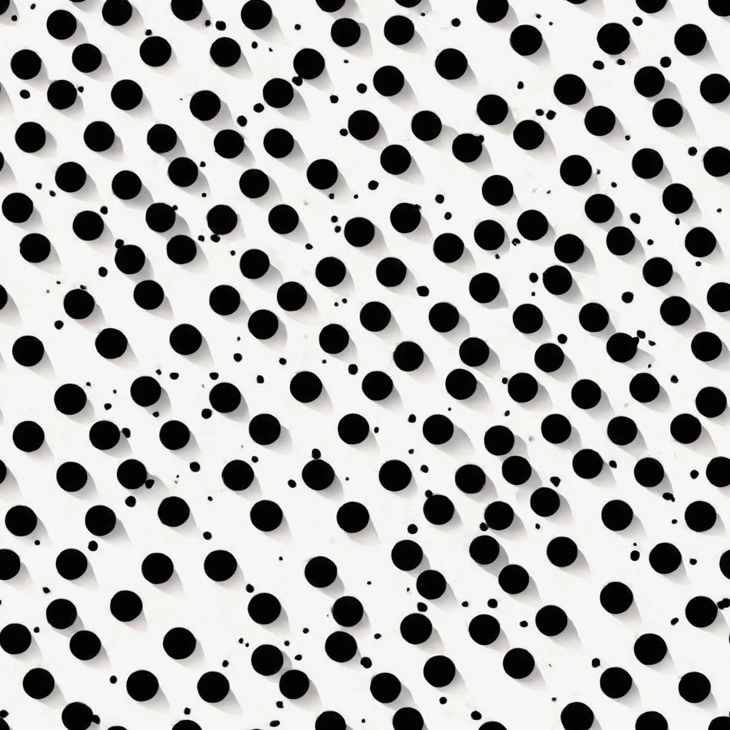 Black dots seamless pattern on a light color background #29219