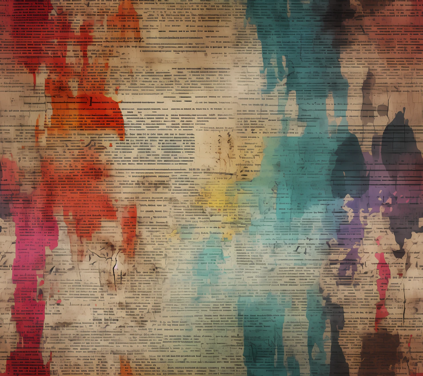 Color grunge texture old newspaper background and space #29536