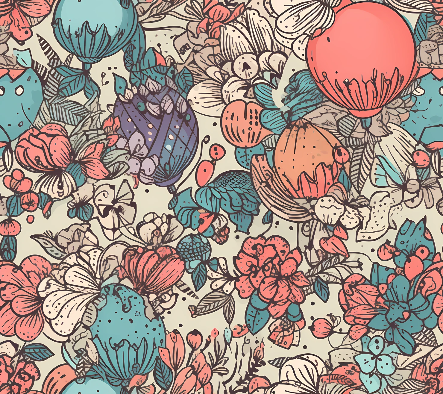 Happy Birthday seamless pattern on a light color background #29976