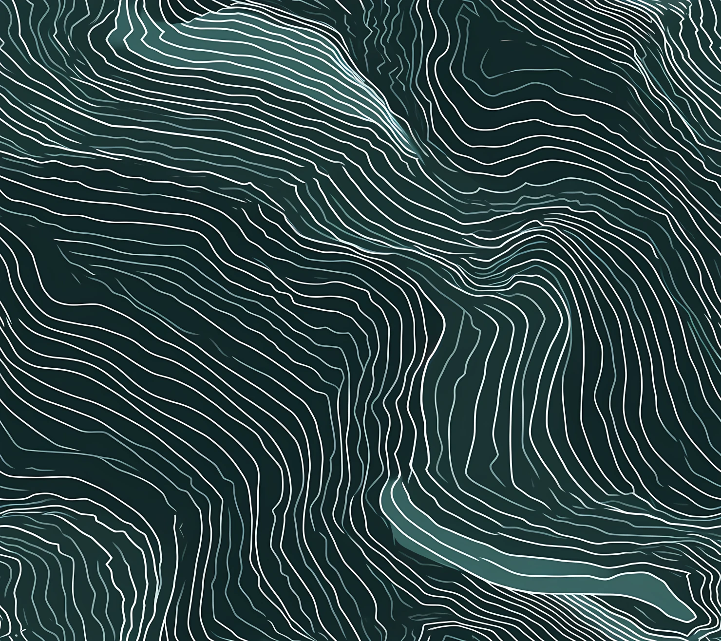Line topographic seamless pattern on a light color background #30045