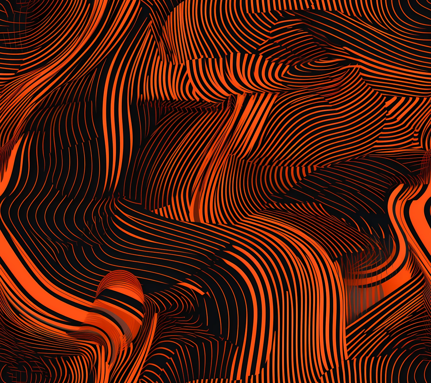 Recurring views seamless pattern on a light color background #30188