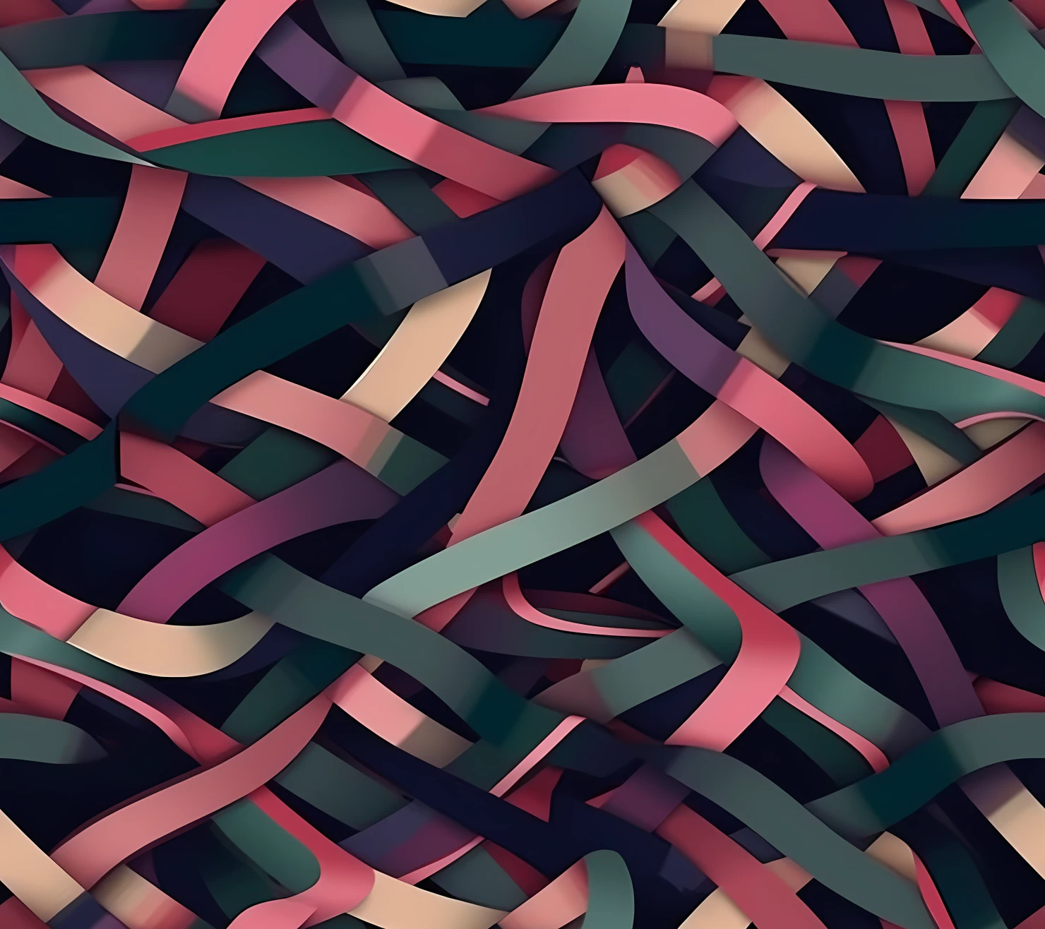 Ribbon bow seamless pattern on a light color background #30236