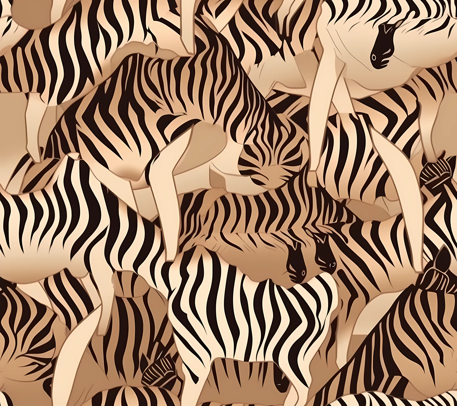 Zebra skin seamless pattern on a light color background #30269
