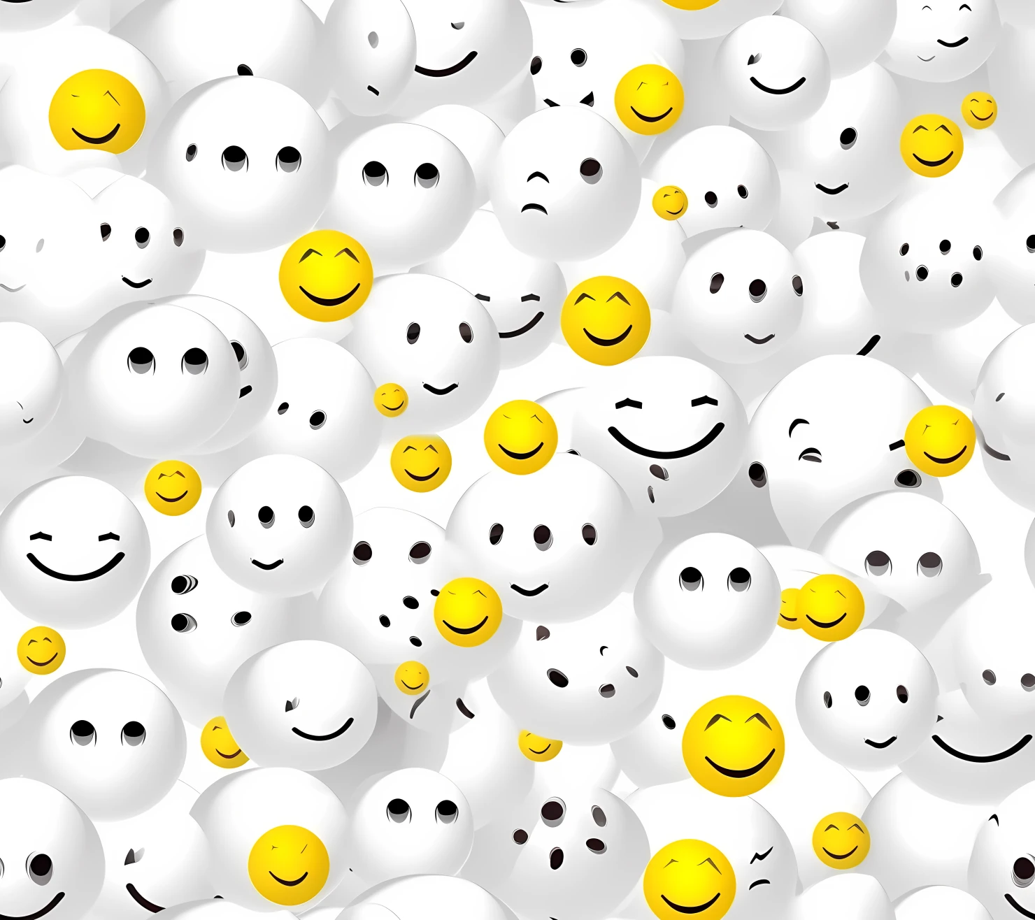 Smiley face boho seamless pattern on a light color background #30297