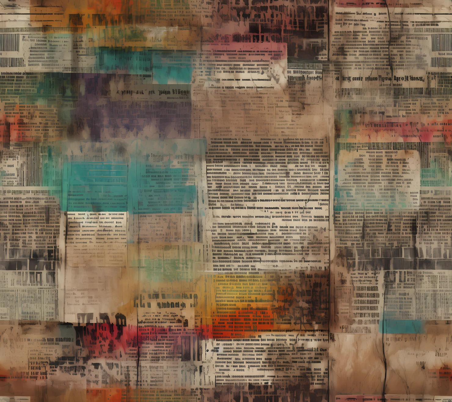 Color grunge texture old newspaper background and space #30395