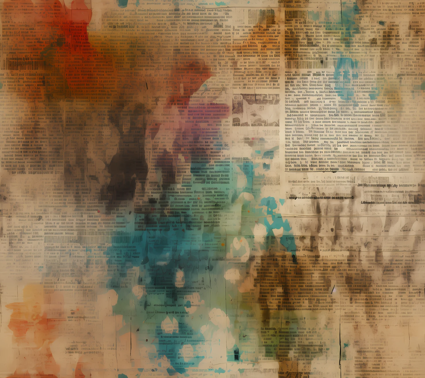 Color grunge texture old newspaper background and space #30396