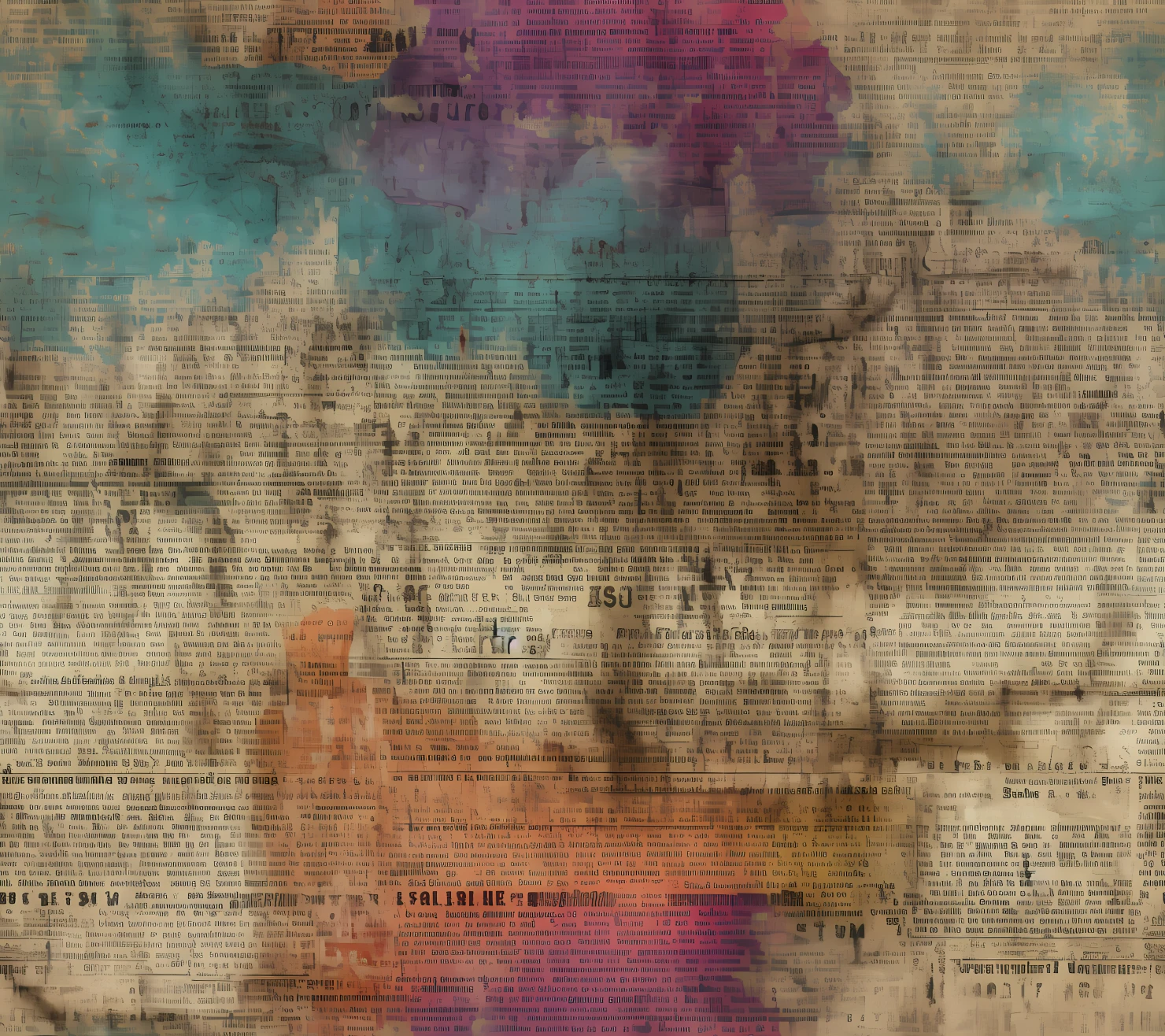 Color grunge texture old newspaper background and space #30397