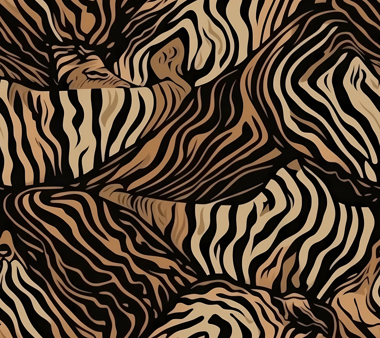 Zebra seamless pattern on a light color background #30445
