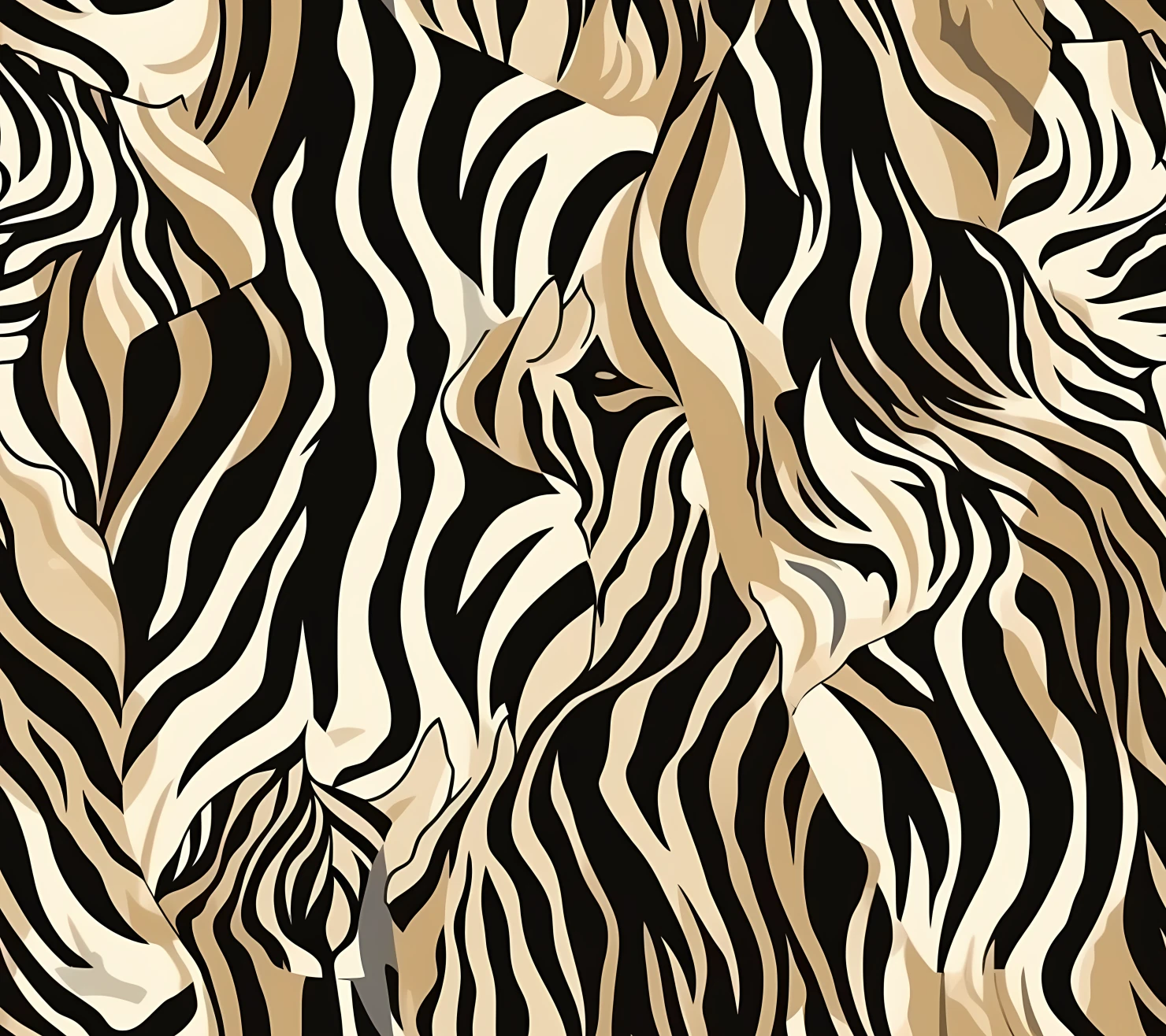 Zebra seamless pattern on a light color background #30449