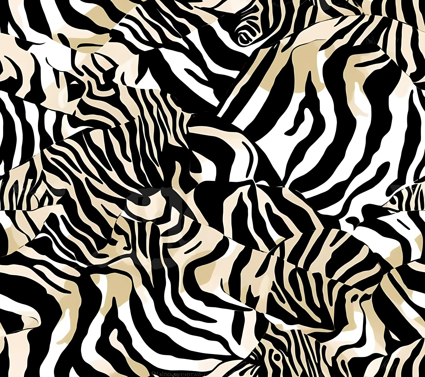 Zebra seamless pattern on a light color background #30450
