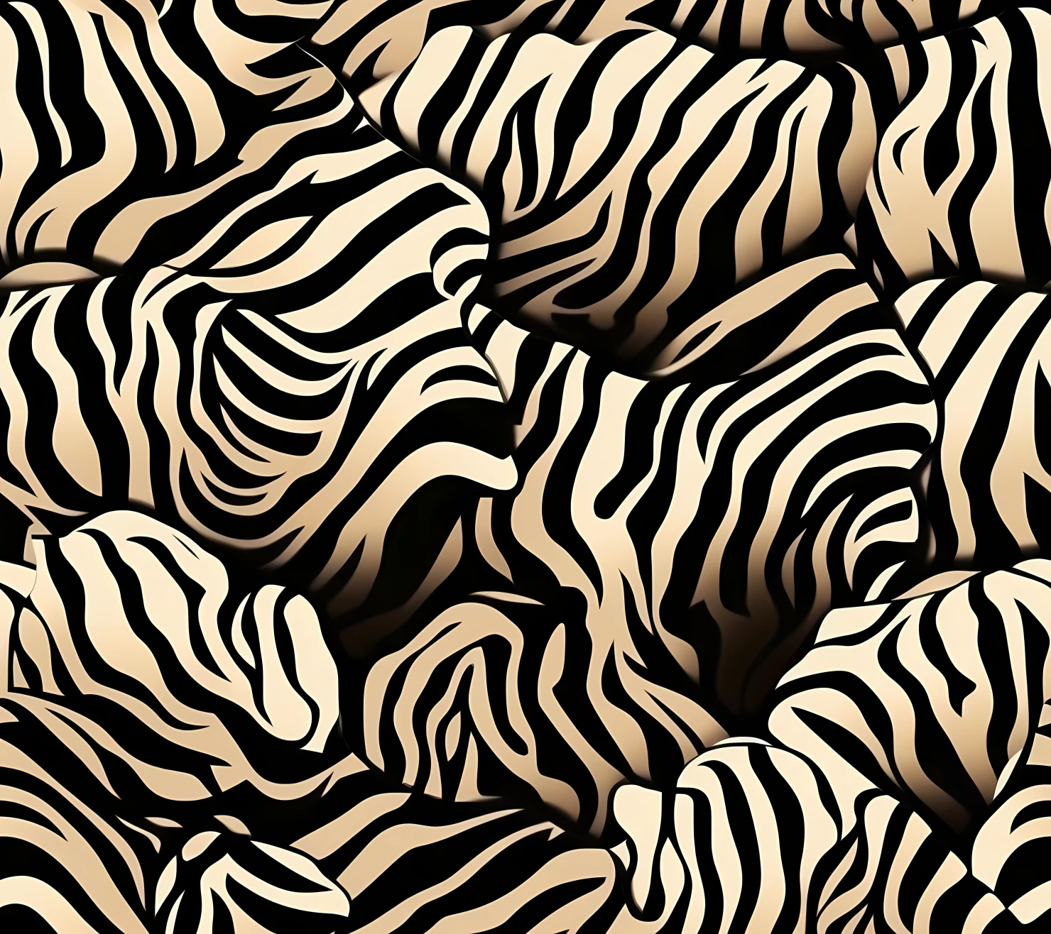 Zebra seamless pattern on a light color background #30451