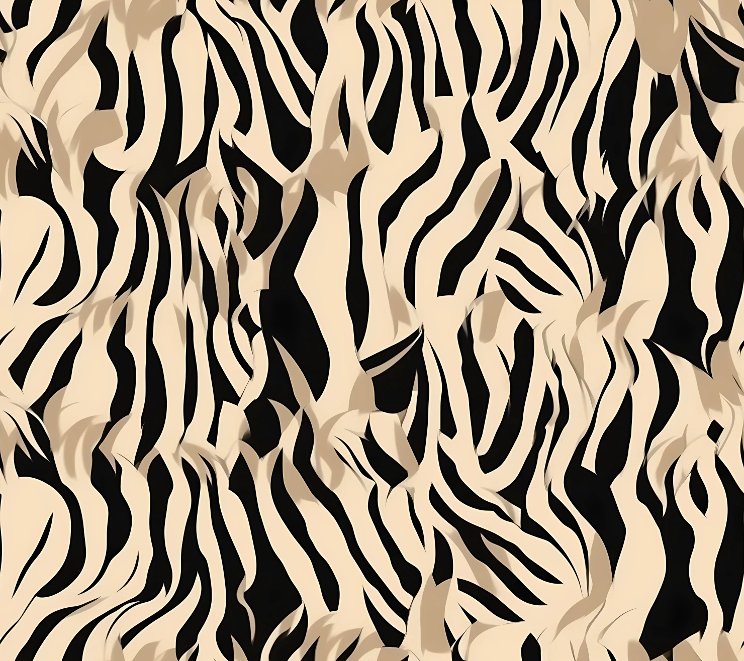 Zebra seamless pattern on a light color background #30462