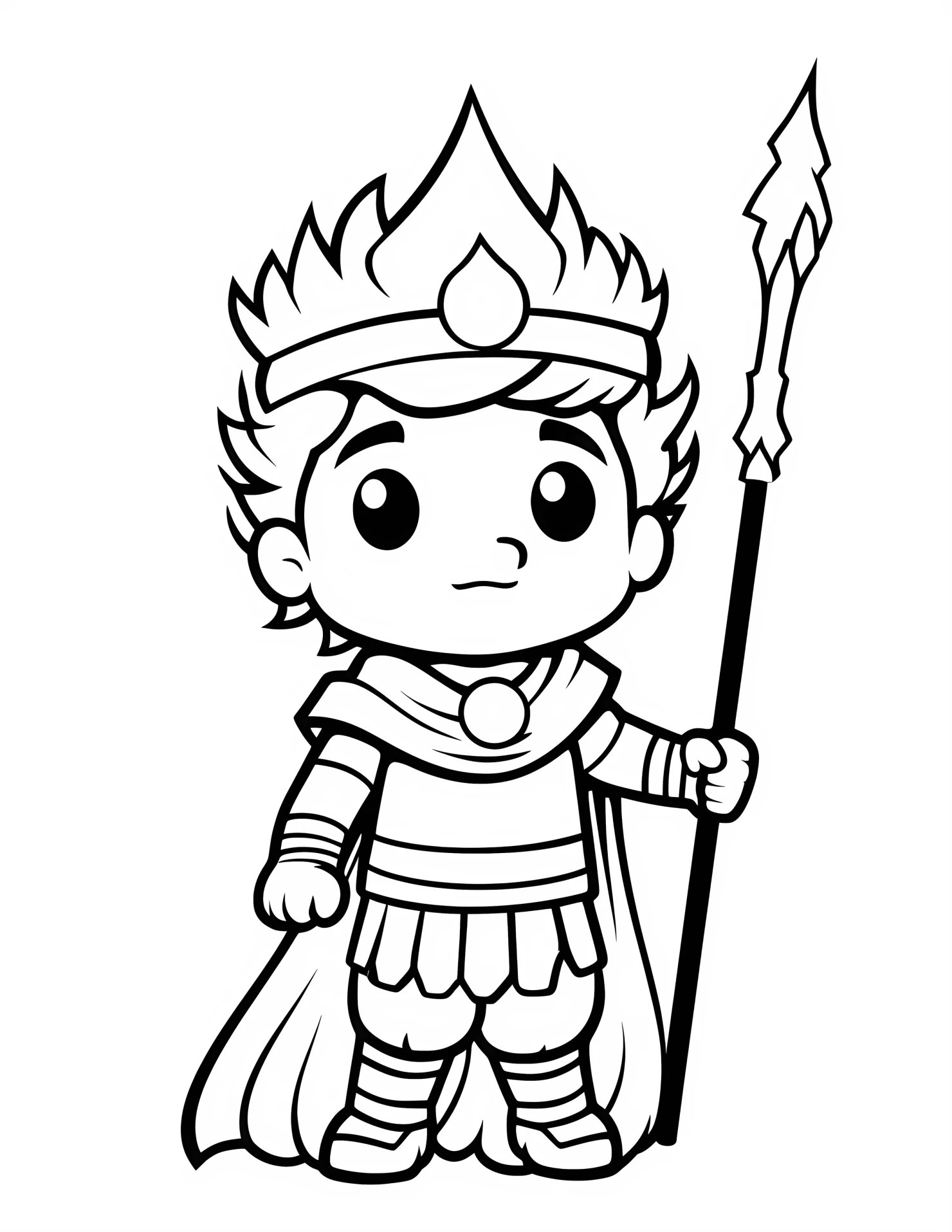 Apollo for kids coloring page on white color background #30519
