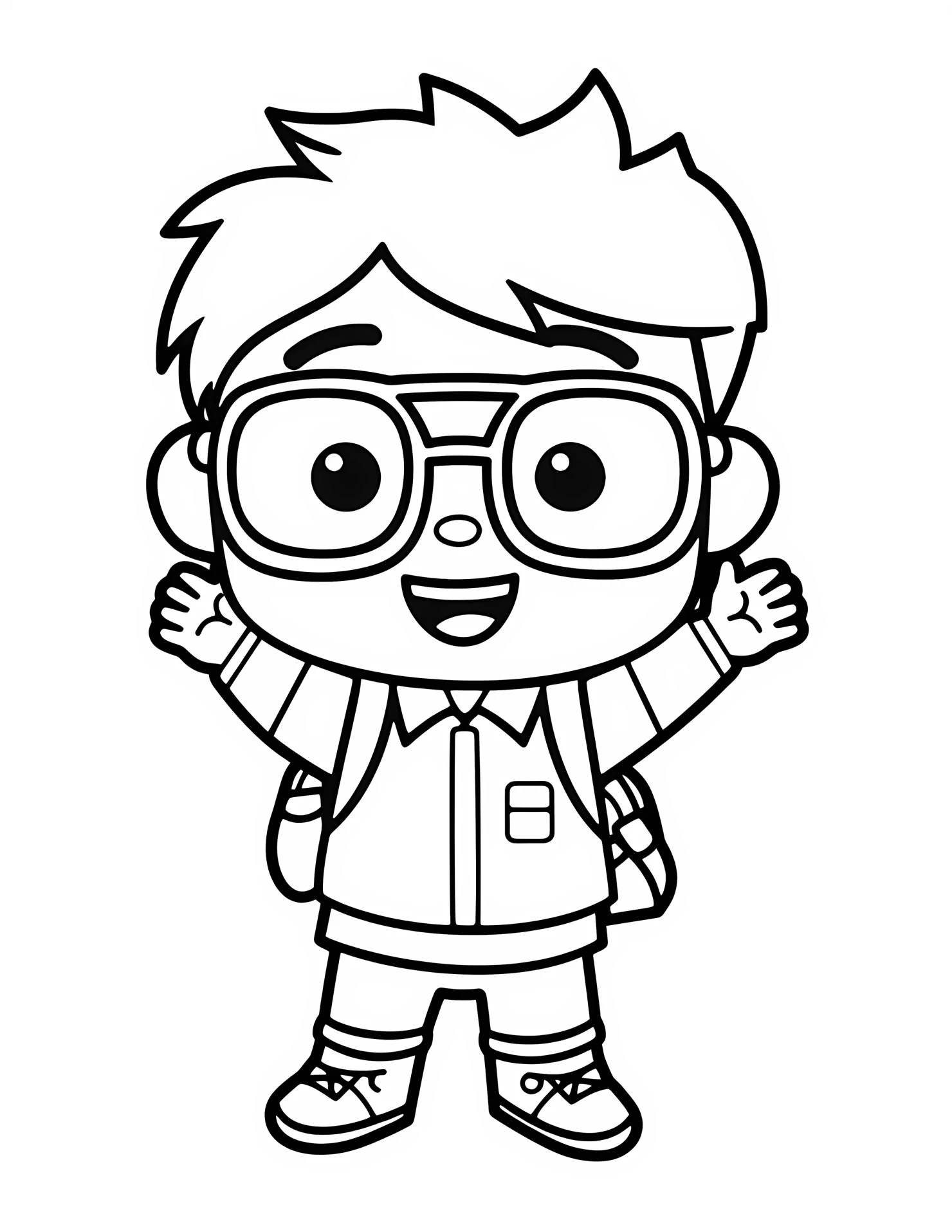 Backhand for kids coloring page on white color background #30599