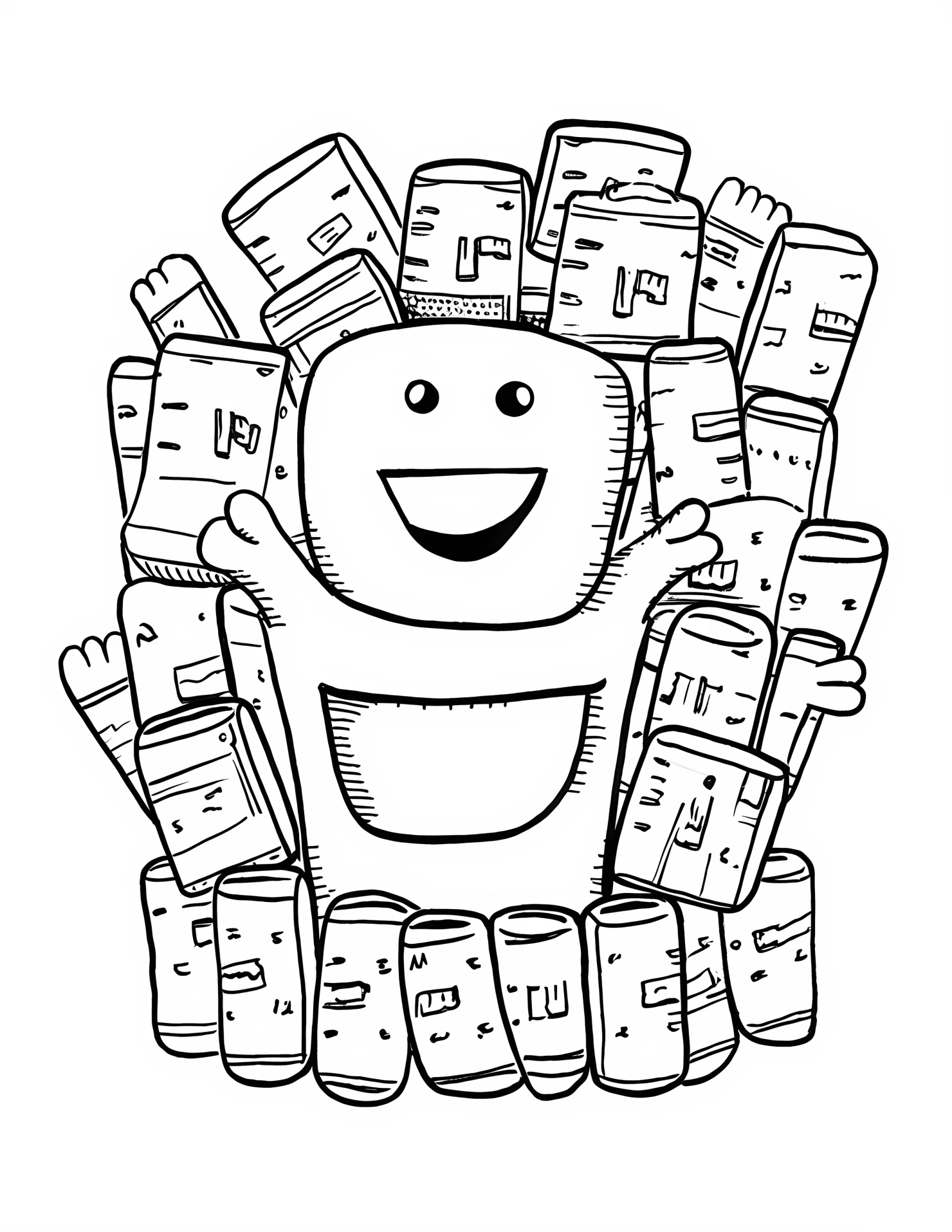 Band aids for kids coloring page on white color background #30624