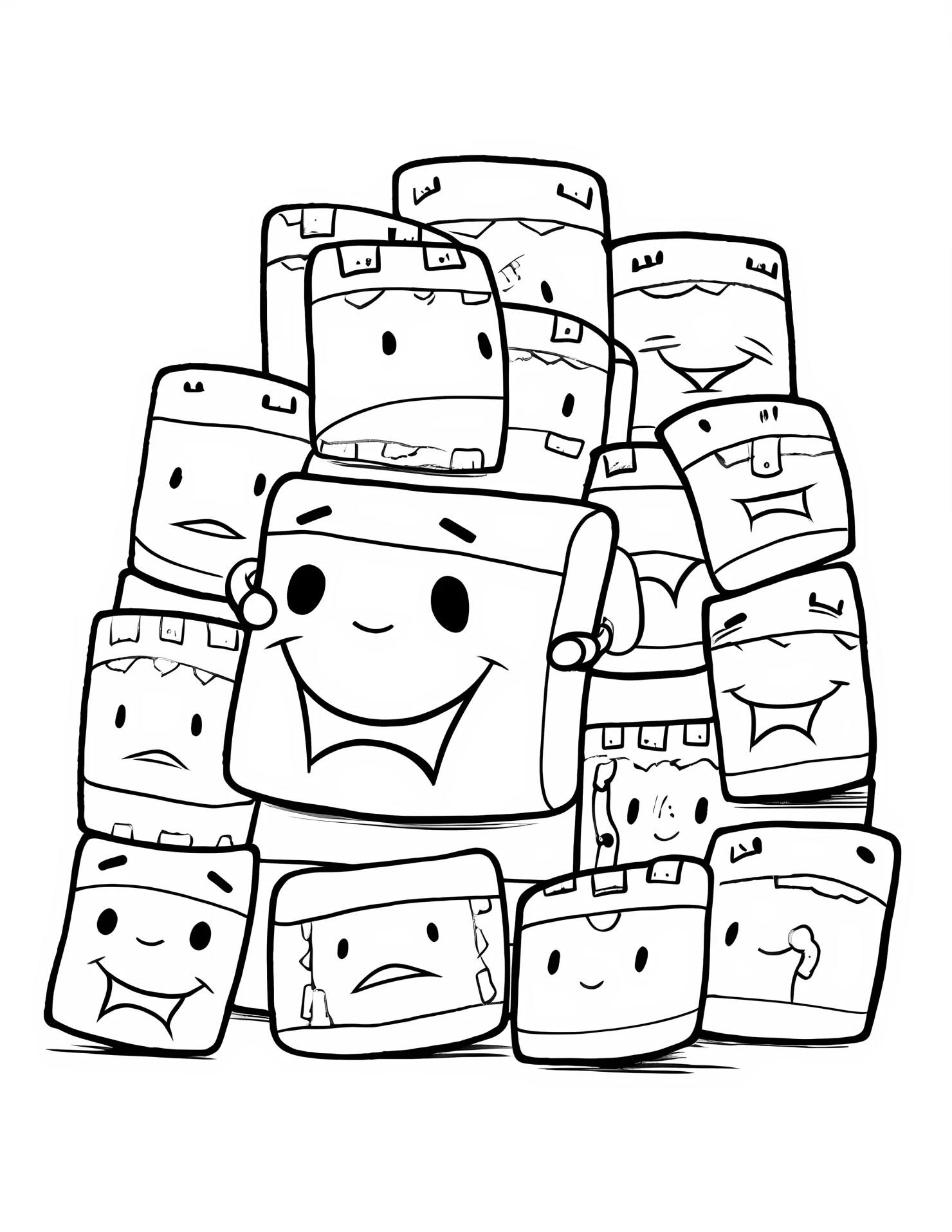 Band aids for kids coloring page on white color background #30627