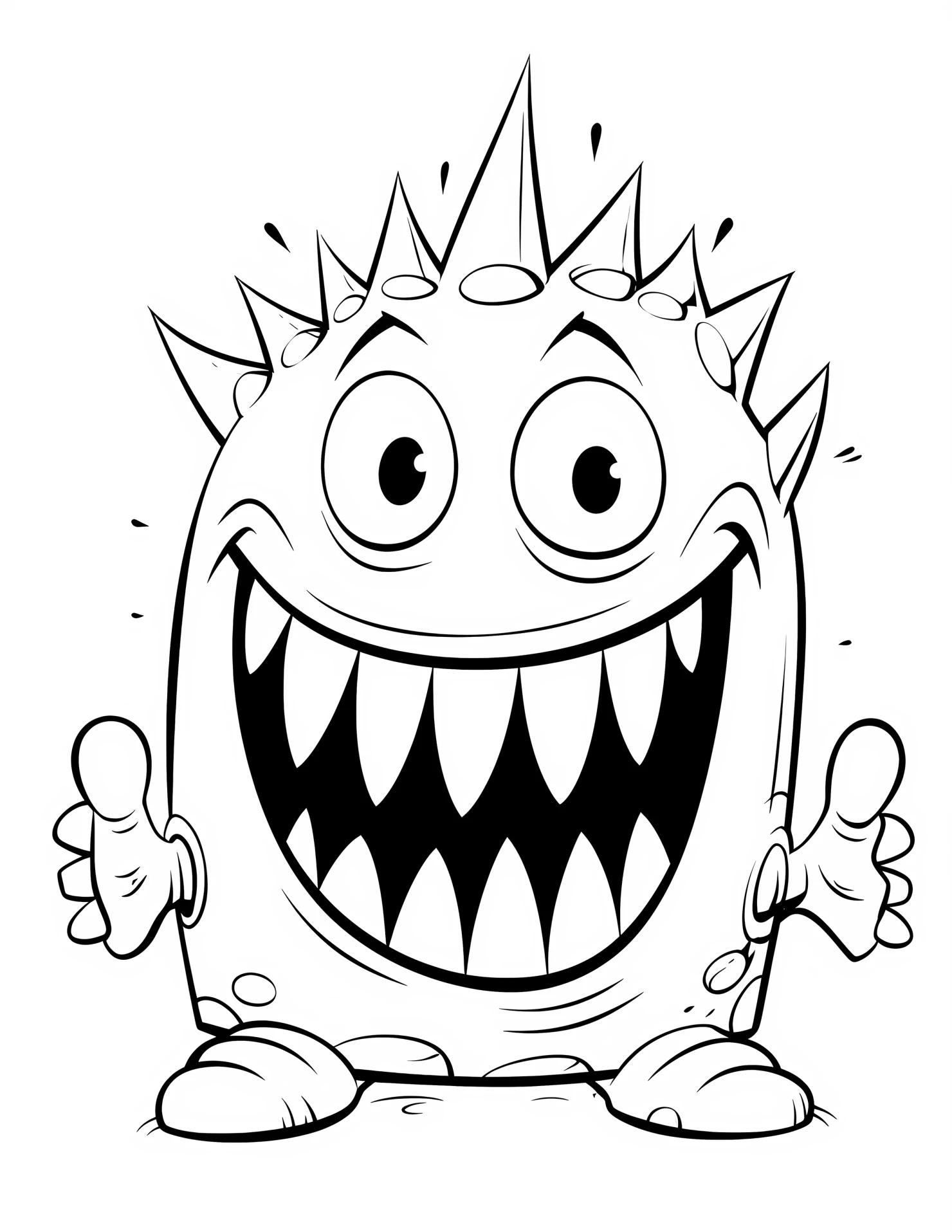 Bleach copy for kids coloring page on white color background #30732