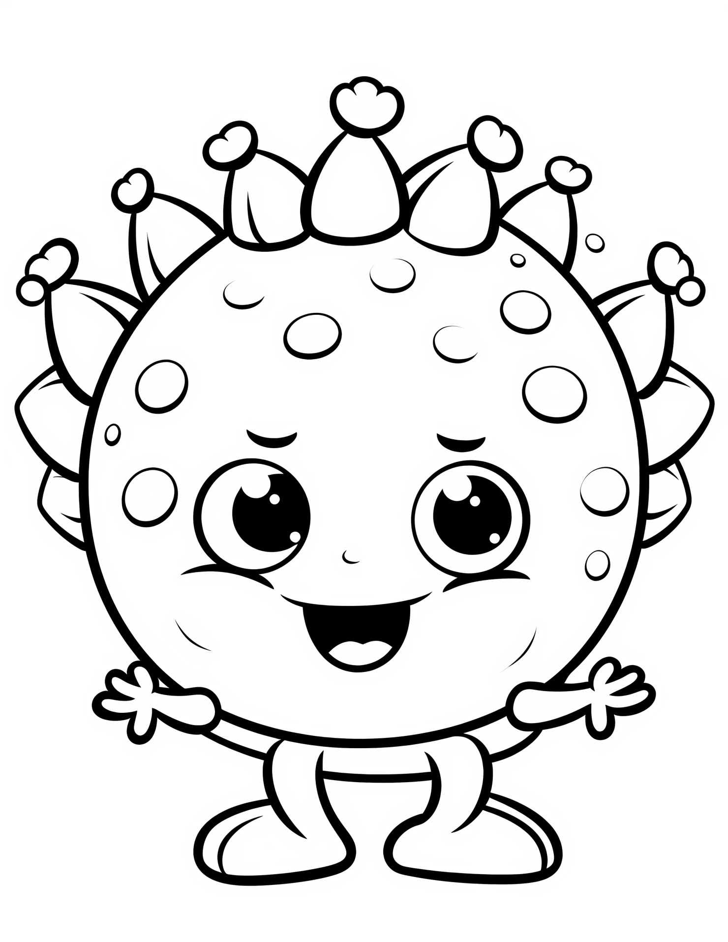 Brain for kids coloring page on white color background #30770