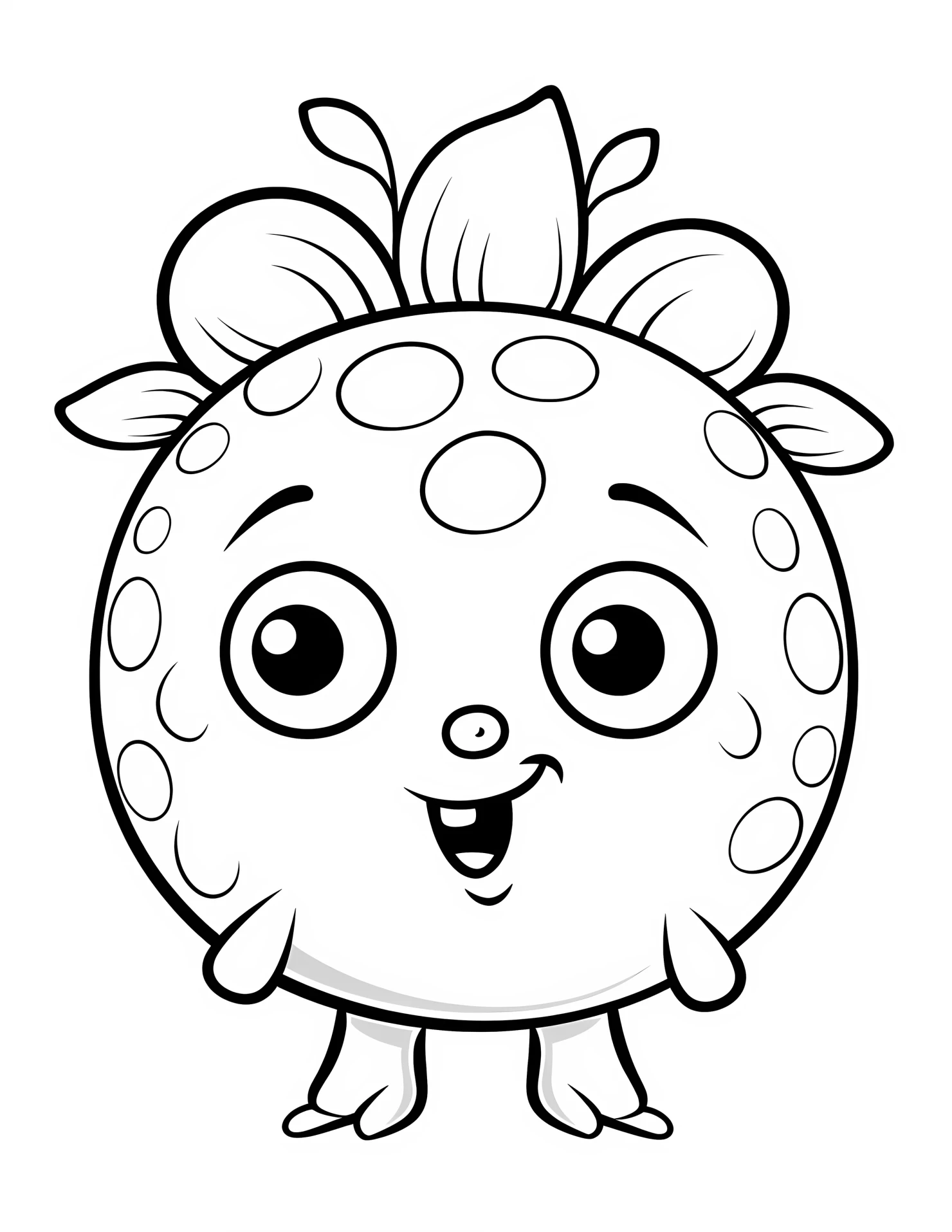 Brain for kids coloring page on white color background #30771