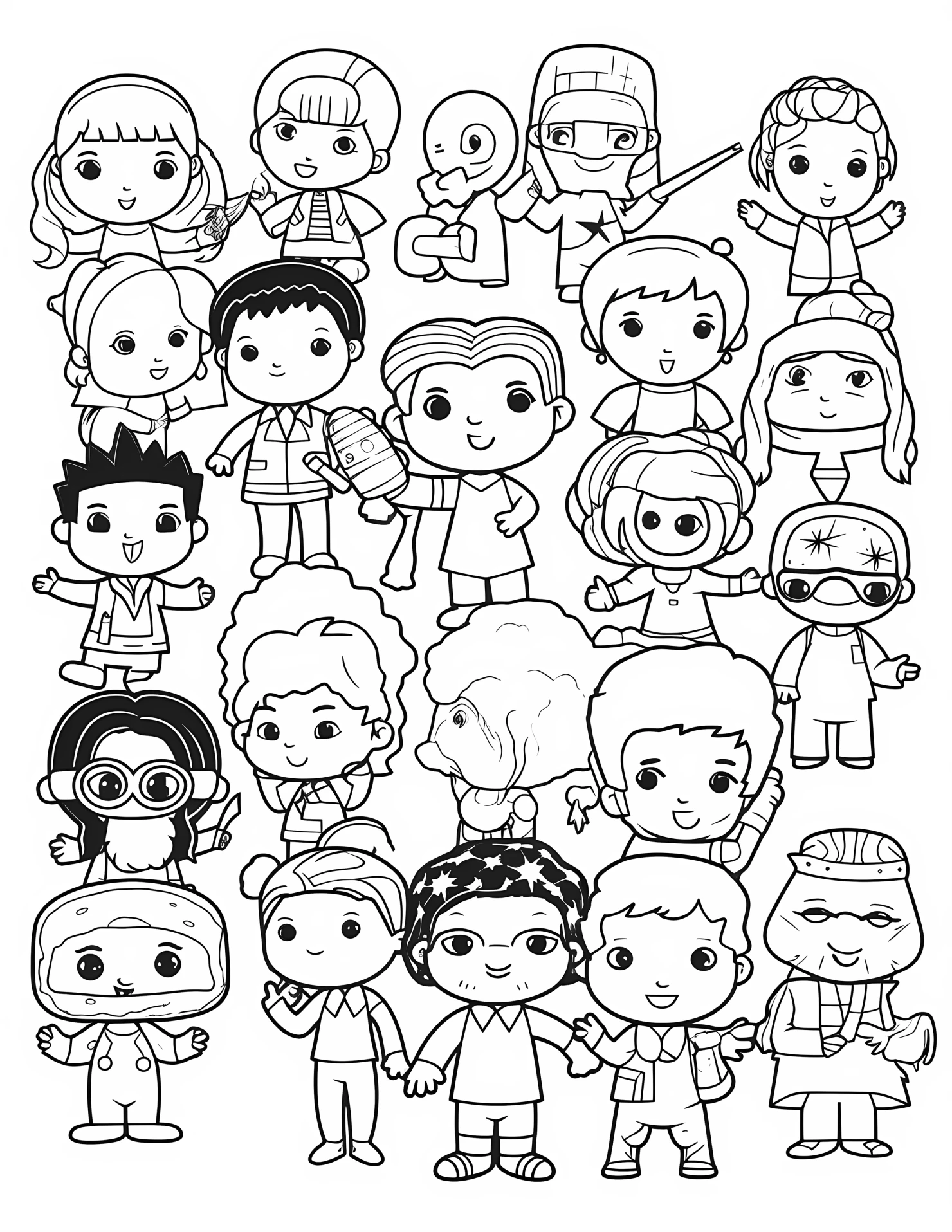 Brazil for kids coloring page on white color background #30776