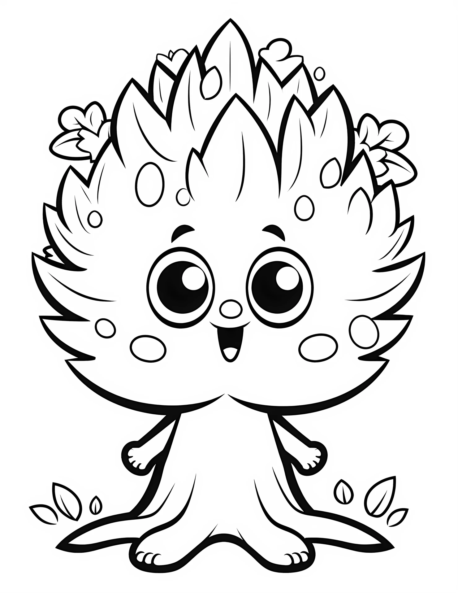 Brook for kids coloring page on white color background #30786