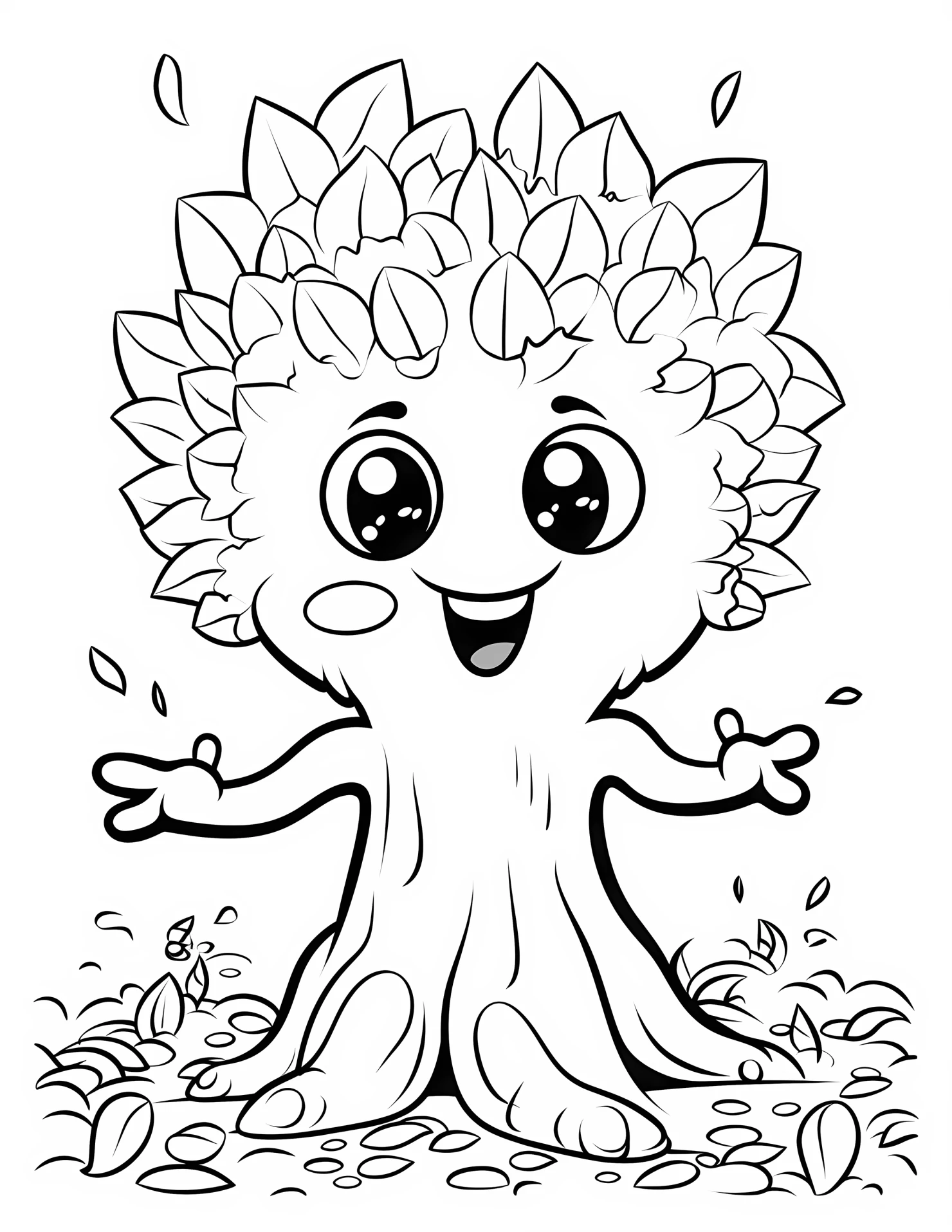 Brook for kids coloring page on white color background #30787