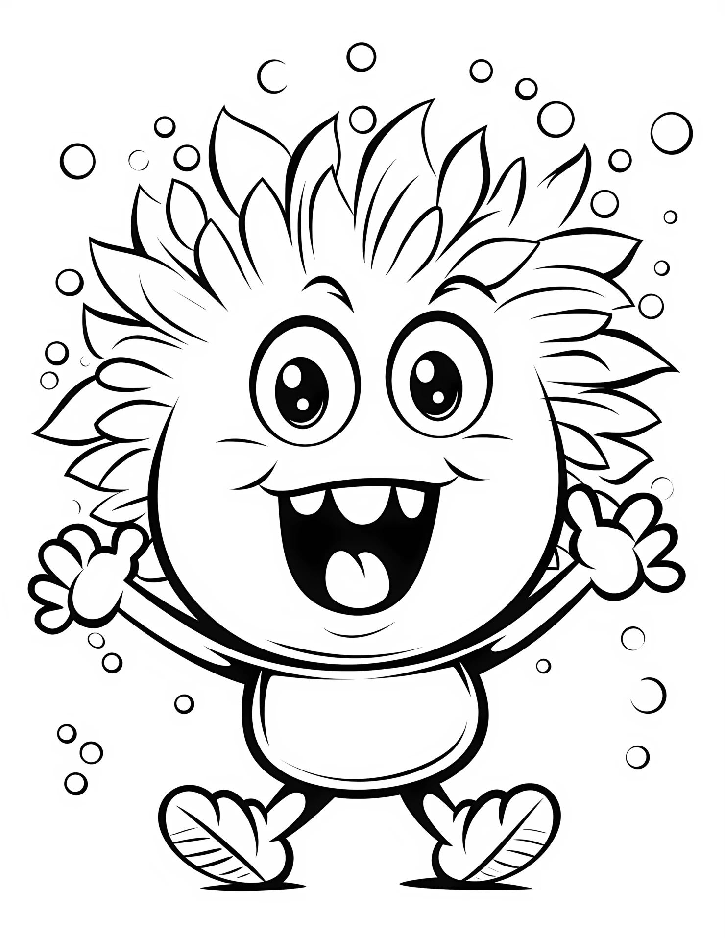 Cheerlea for kids coloring page on white color background #30949