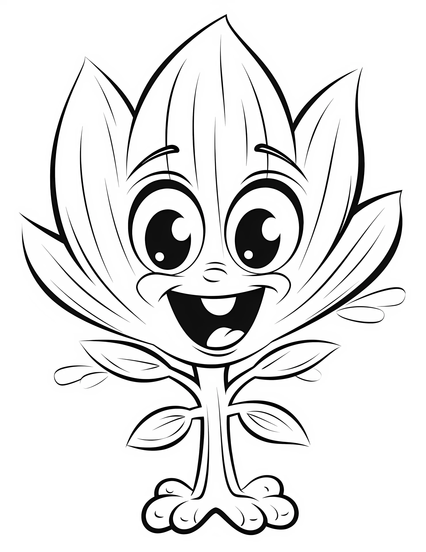 Cheerlea for kids coloring page on white color background #30952