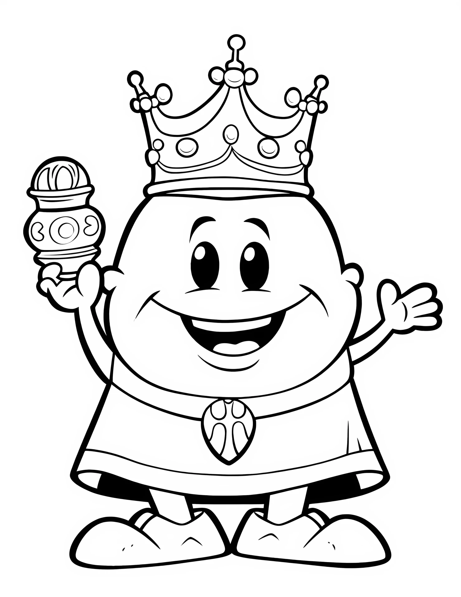 Court for kids coloring page on white color background #31086