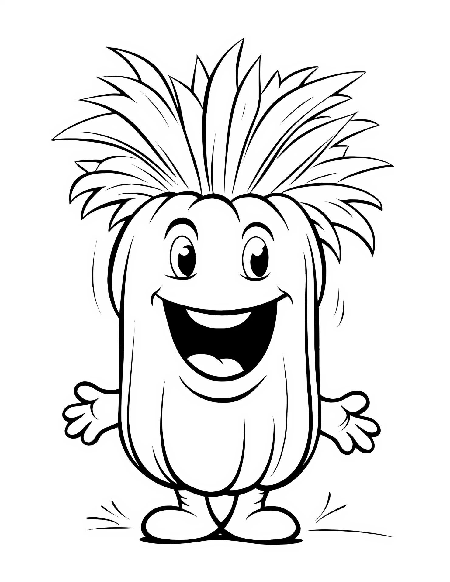 Crosse for kids coloring page on white color background #31109