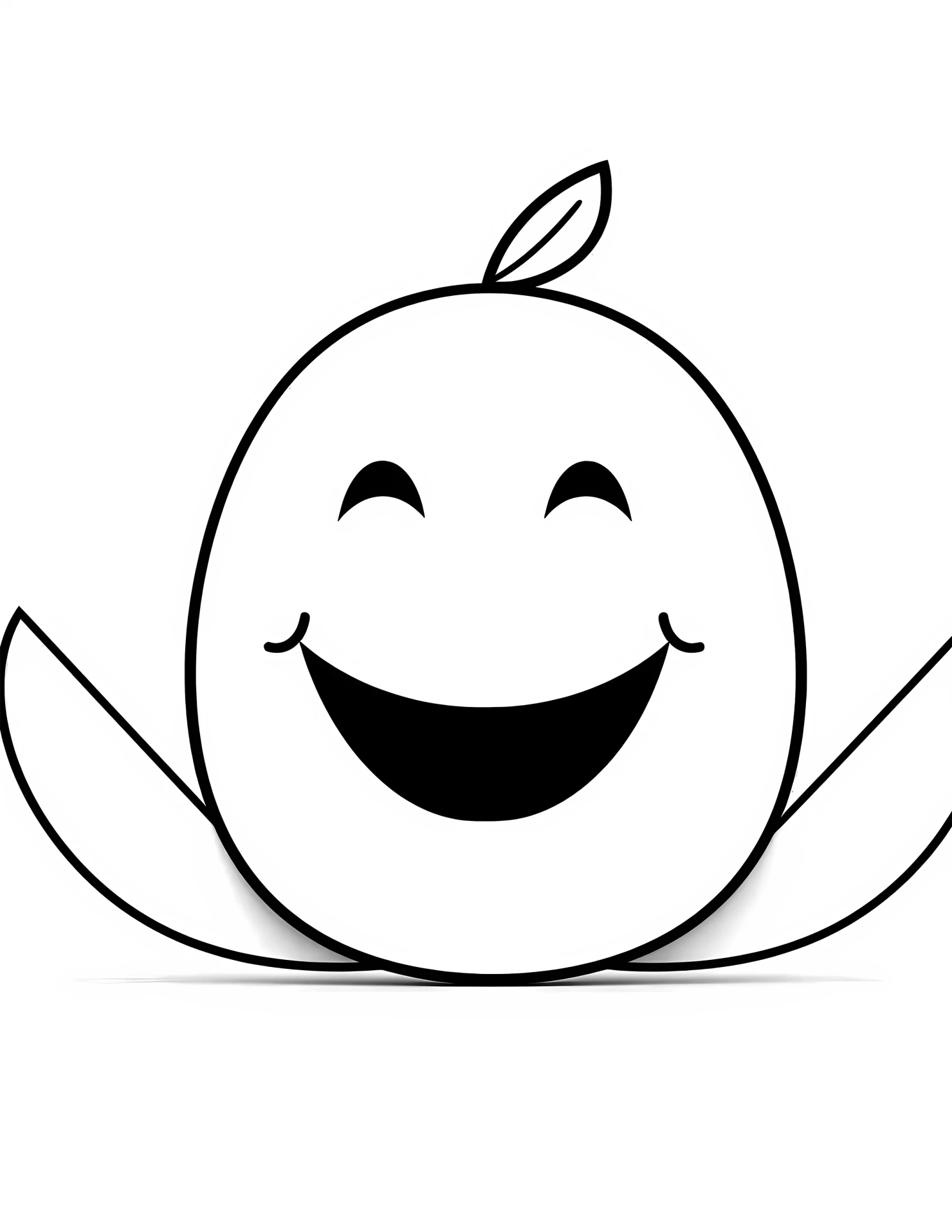 Cucumber for kids coloring page on white color background #31126