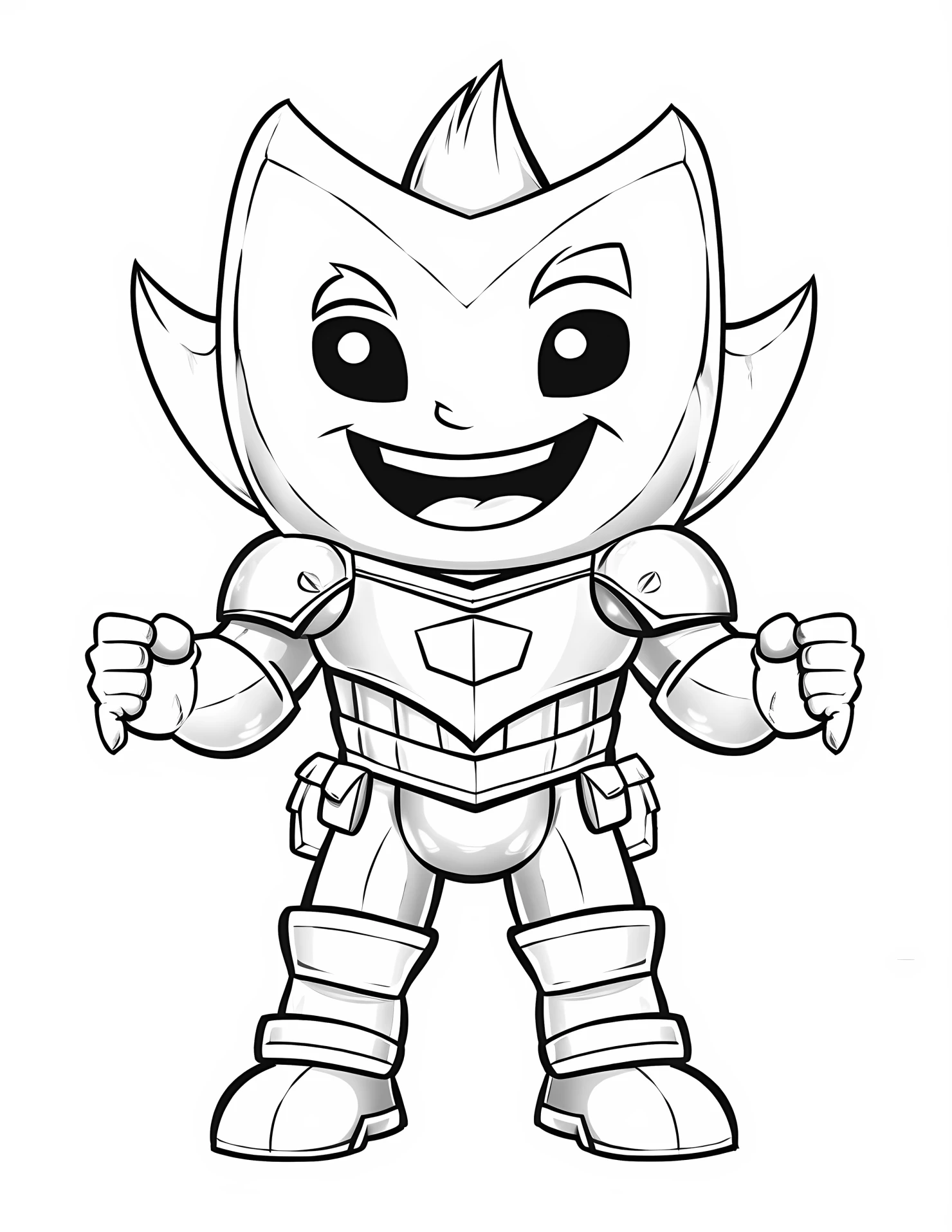 Defensive line for kids coloring page on white color background #31159