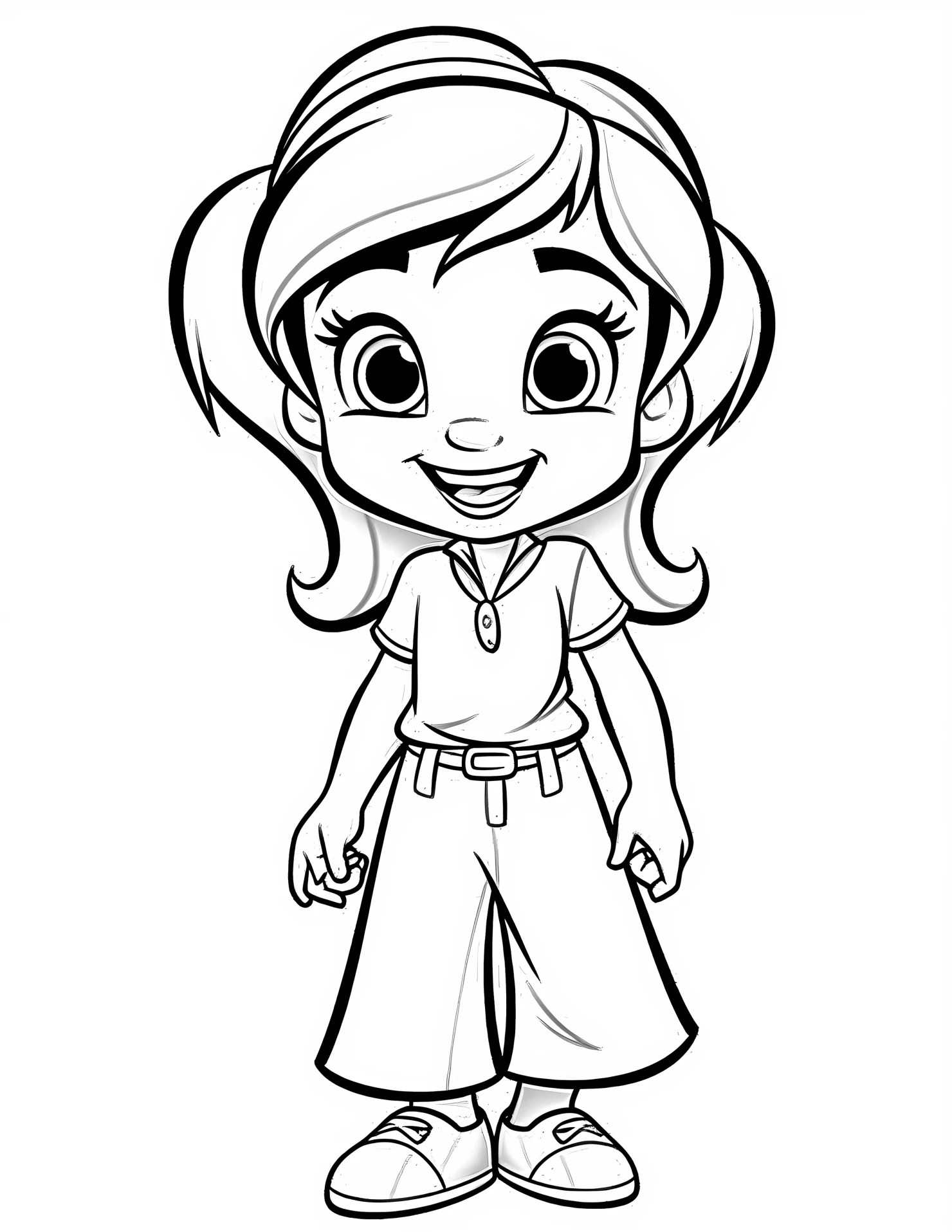 Disney princes for kids coloring page on white color background #31189