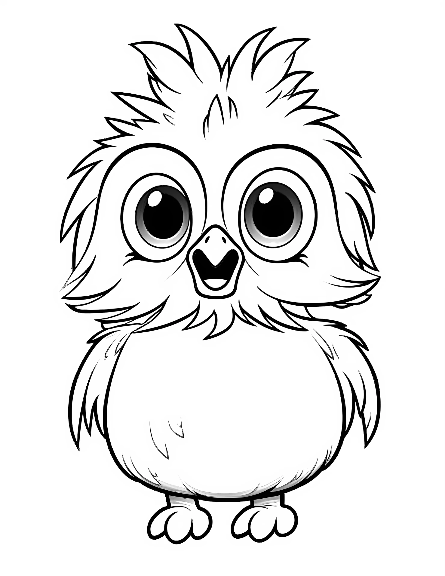 Egale for kids coloring page on white color background #31319