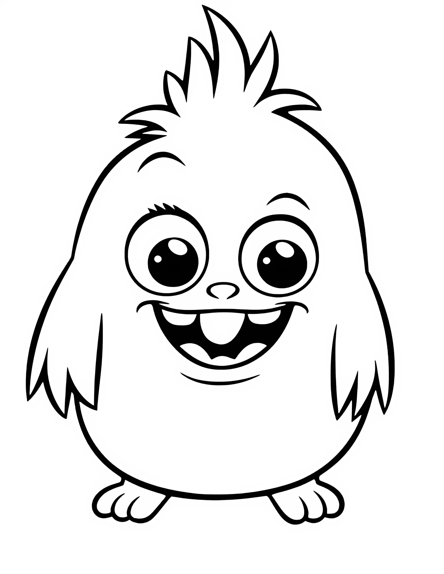 Egale for kids coloring page on white color background #31321