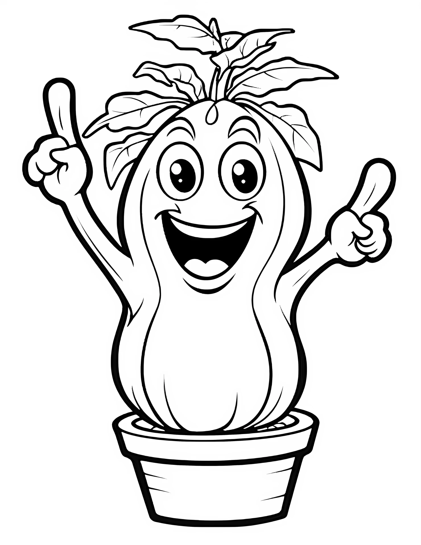 Eggplant for kids coloring page on white color background #31325