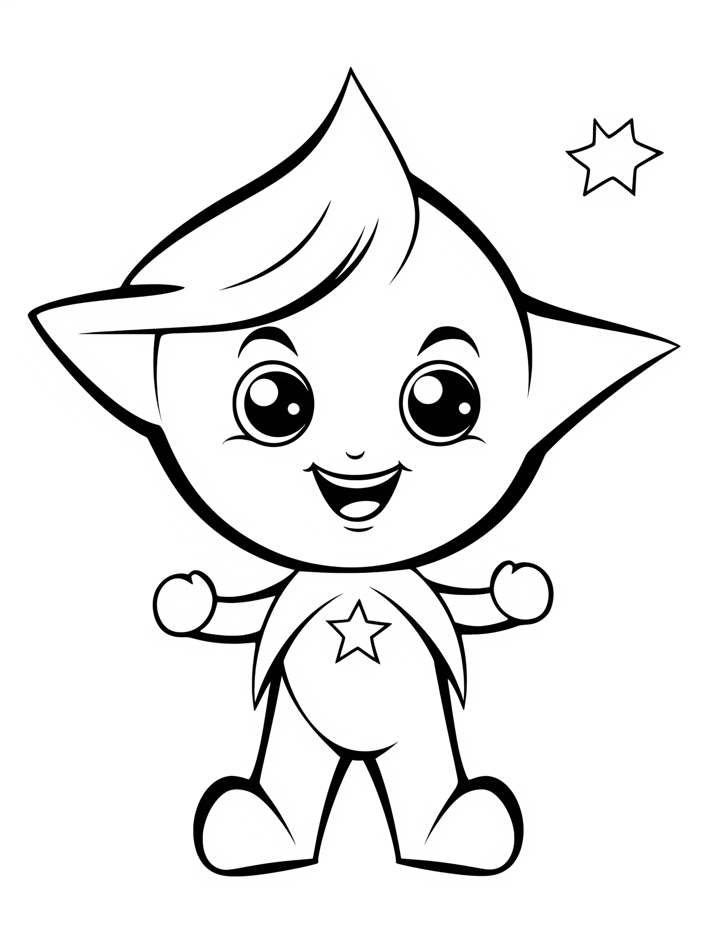 Fantasy for kids coloring page on white color background #31419