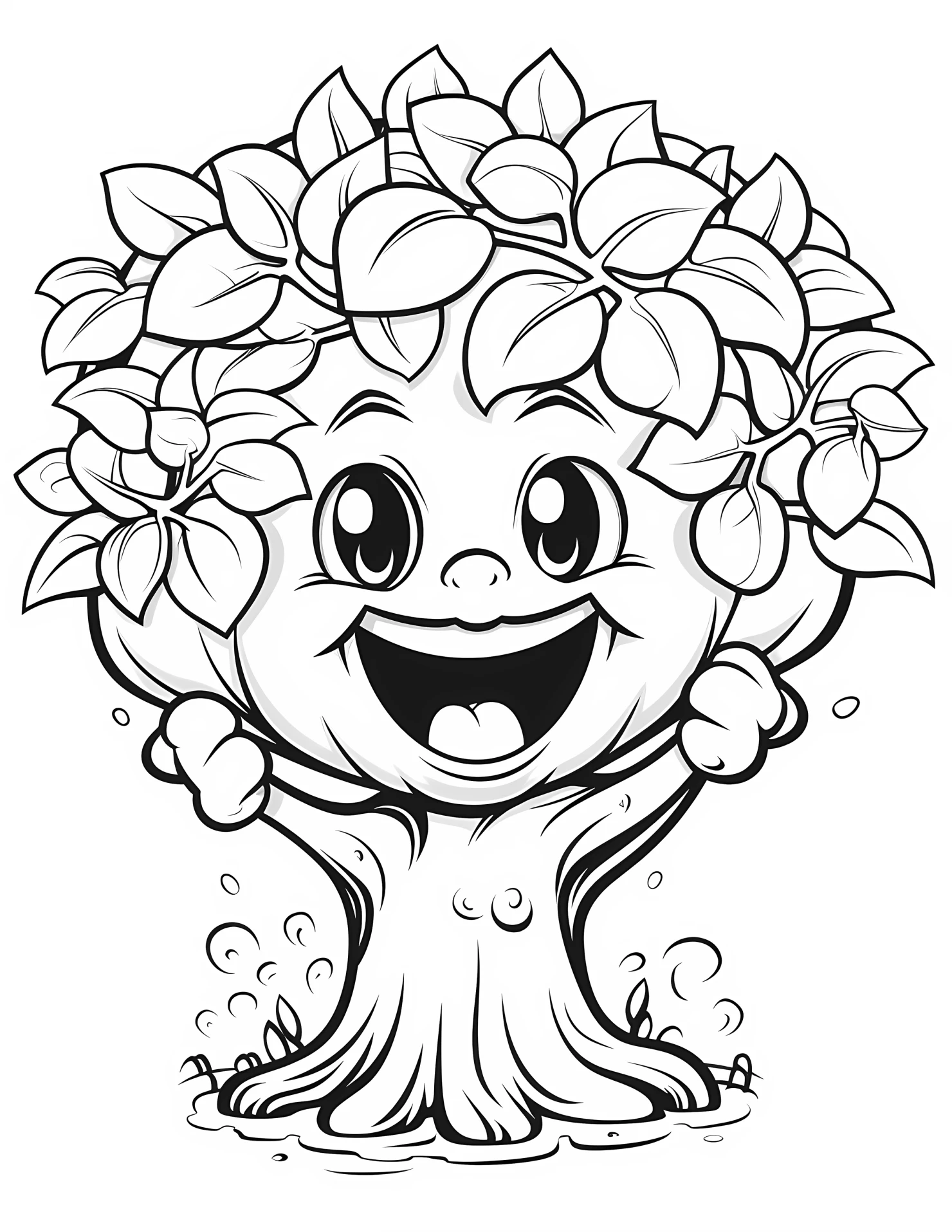 Fantasy for kids coloring page on white color background #31420