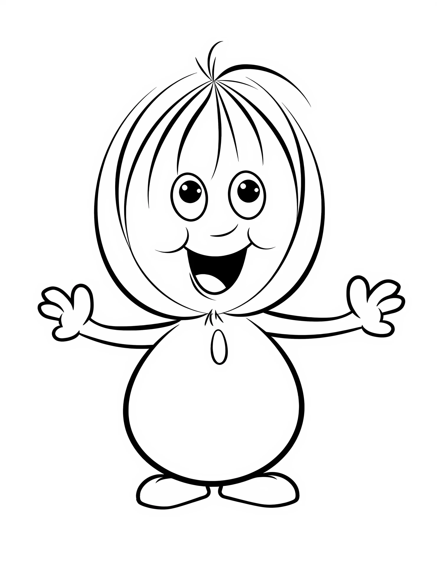 Forehand for kids coloring page on white color background #31533