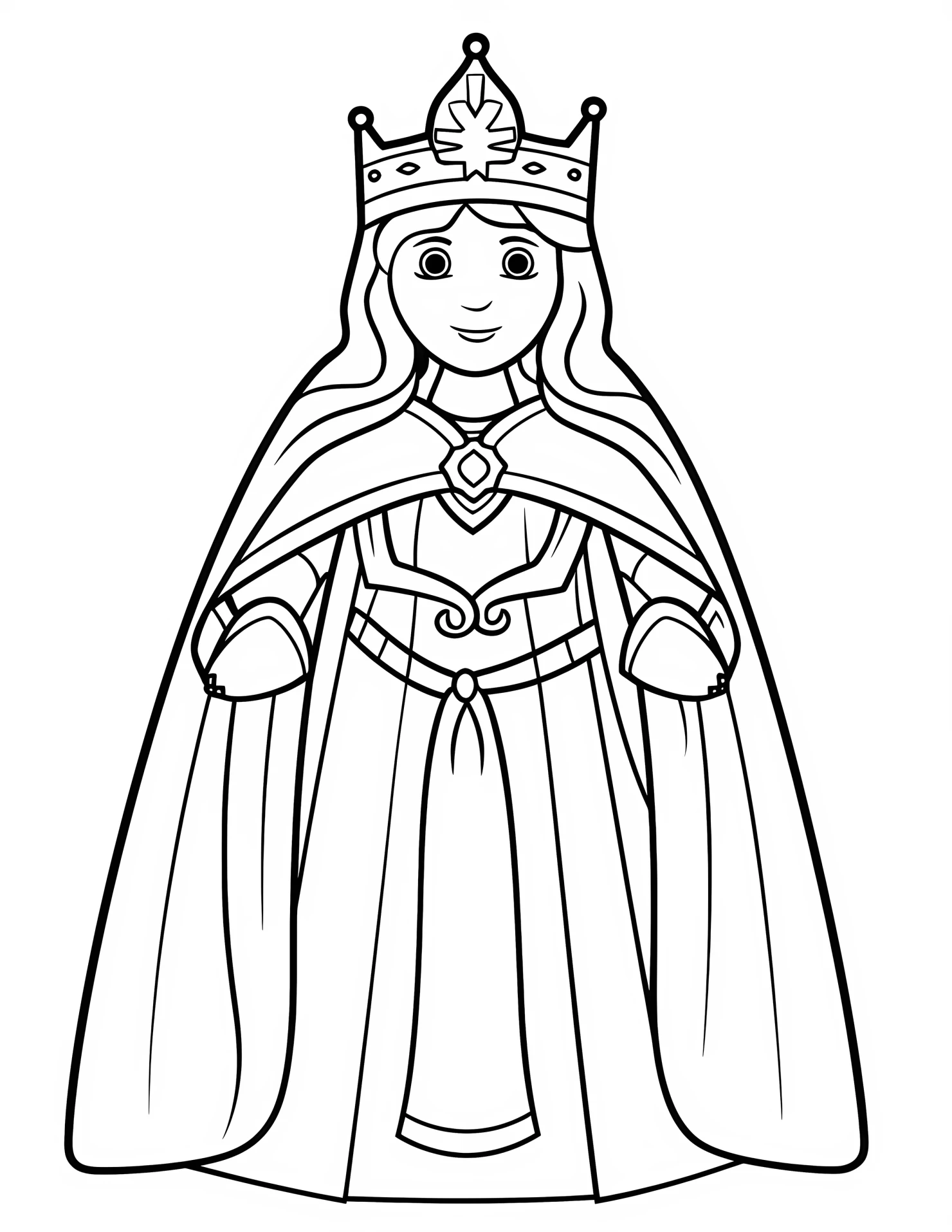 Frigg for kids coloring page on white color background #31584