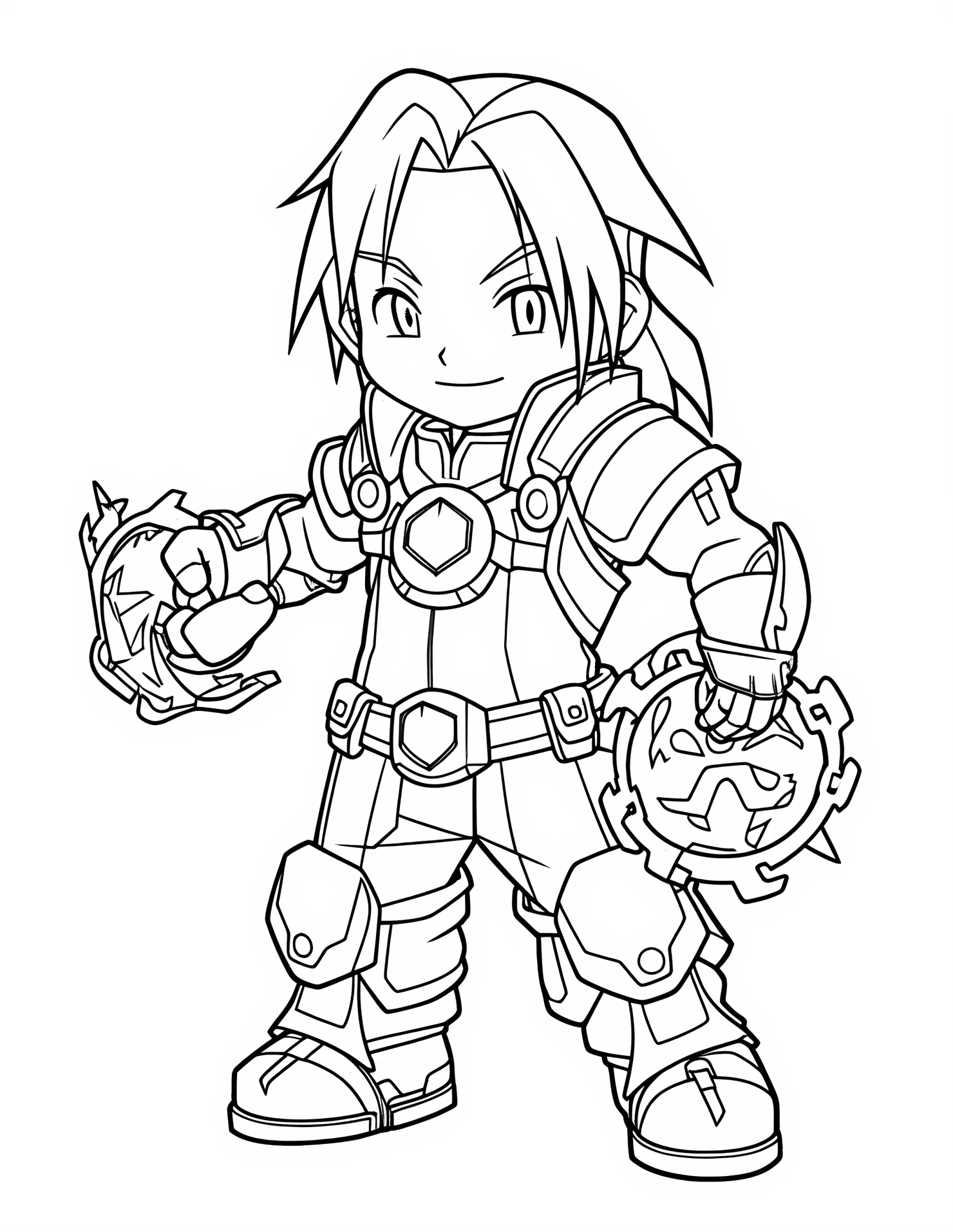 Fullmetal Alchemist for kids coloring page on white color background #31586