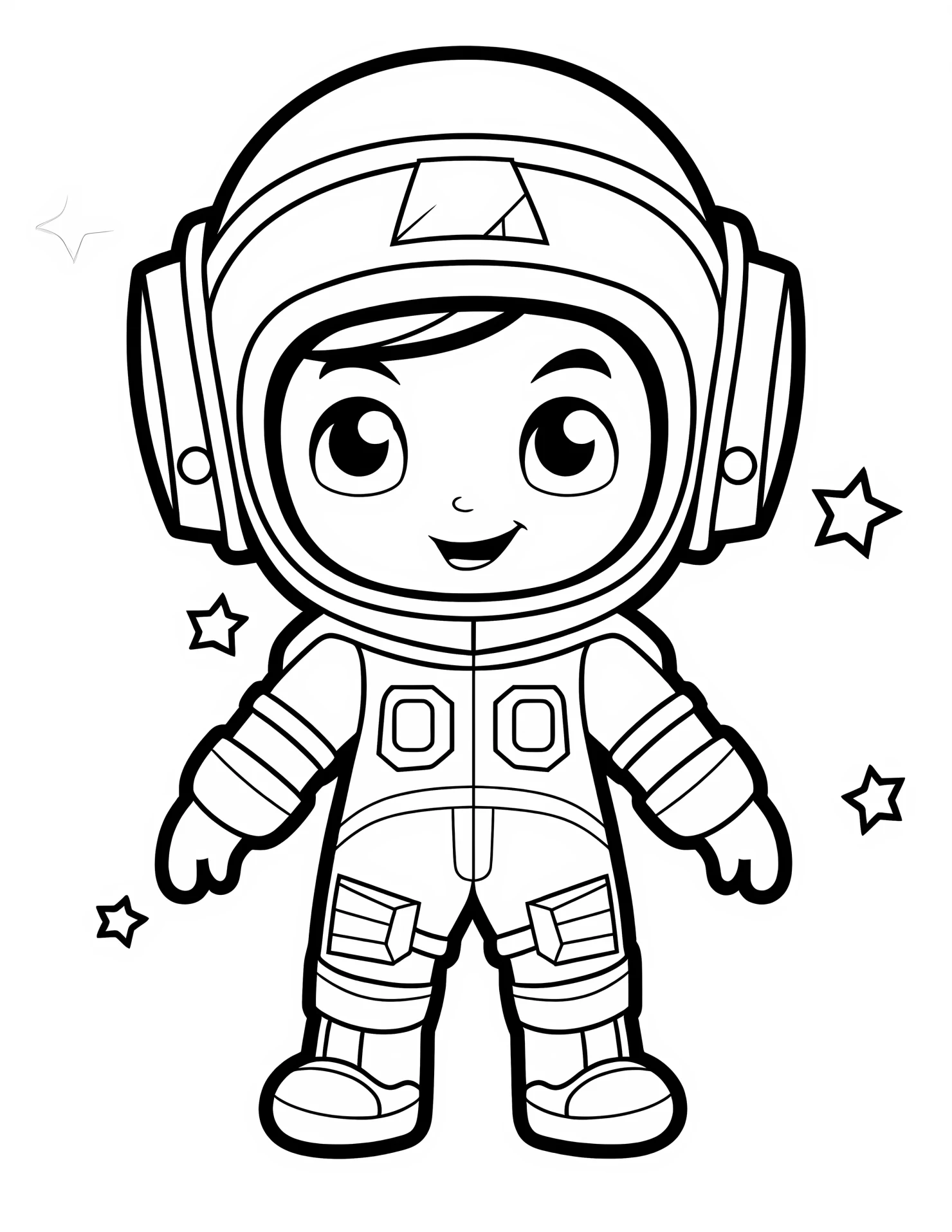 Galaxi for kids coloring page on white color background #31590