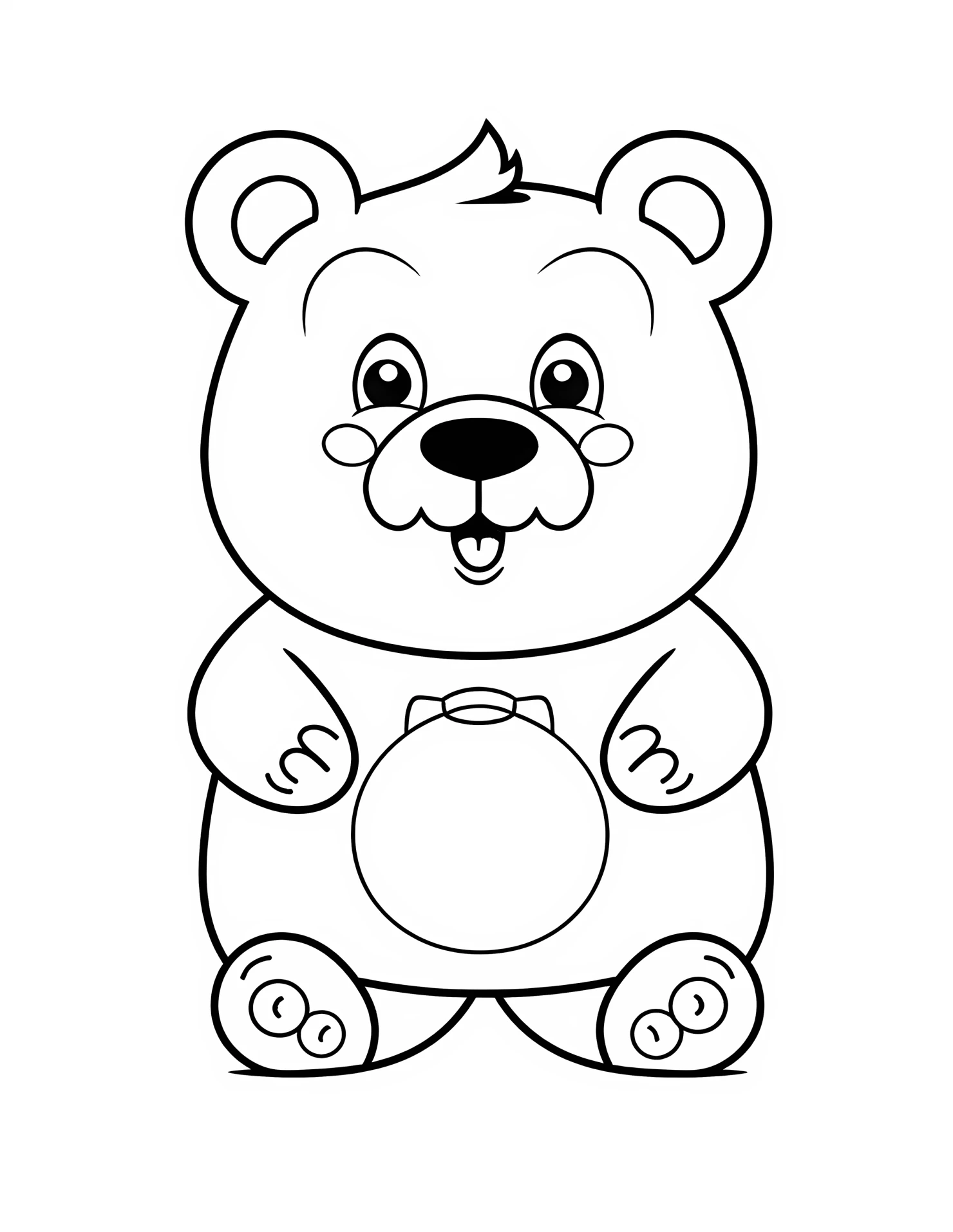 Hamster for kids coloring page on white color background #31705