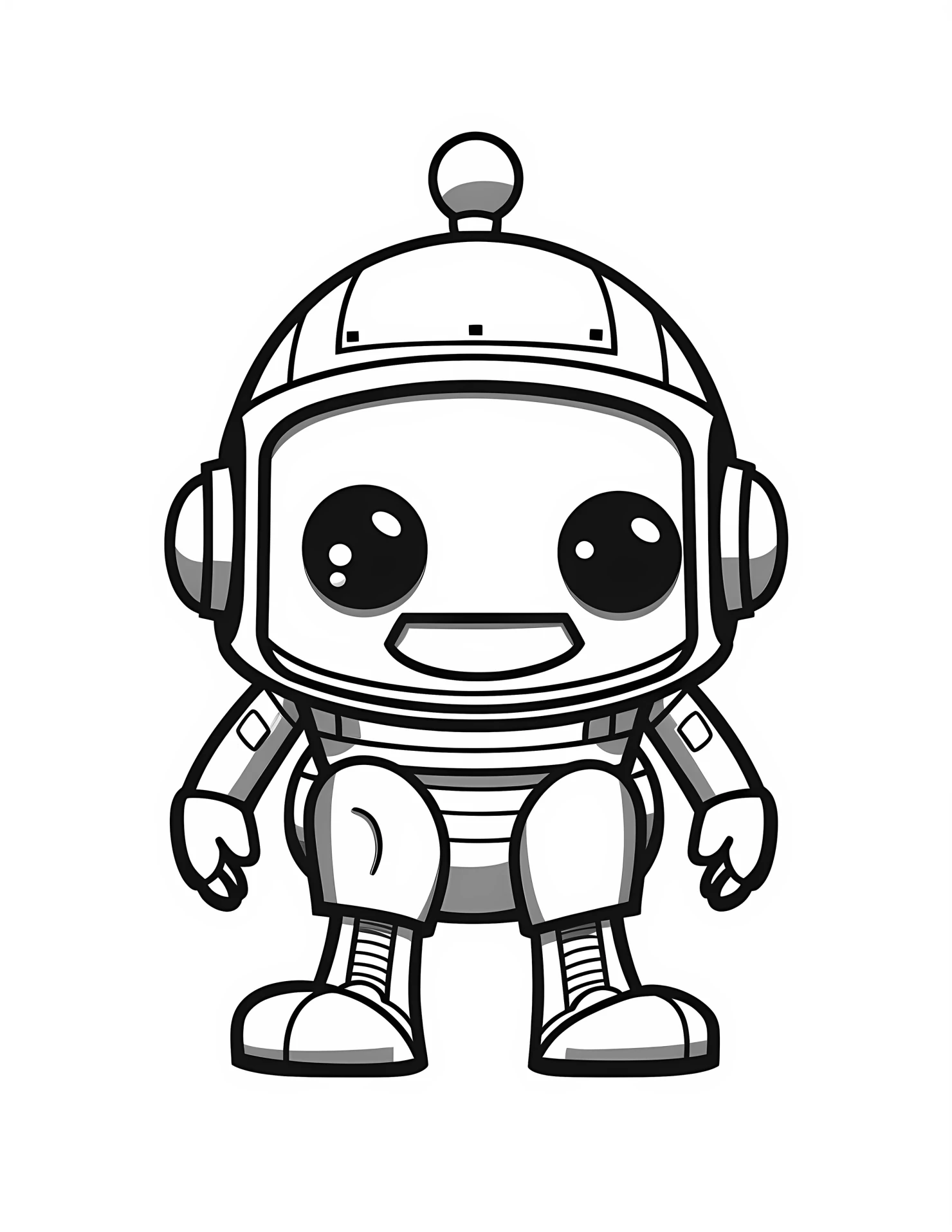 Helmet for kids coloring page on white color background #31745