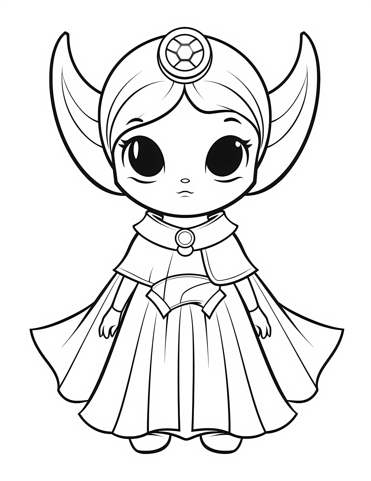 Hera for kids coloring page on white color background #31749