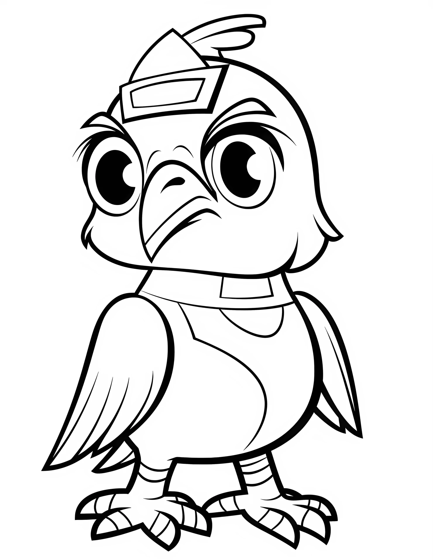Horus for kids coloring page on white color background #31781
